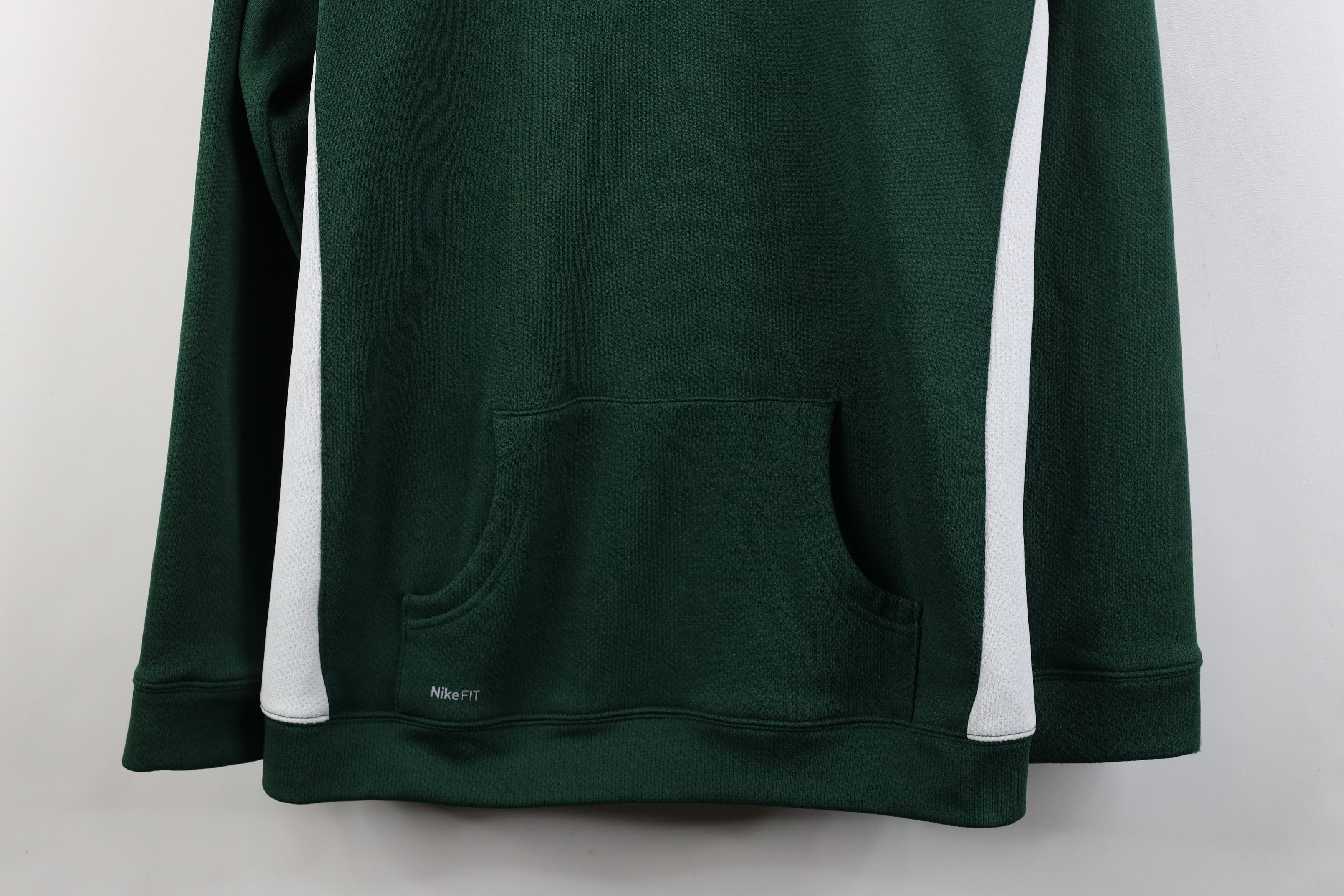 Nike Vintage Y2K Nike Swoosh Michigan State University Hoodie Size US XL / EU 56 / 4 - 3 Thumbnail