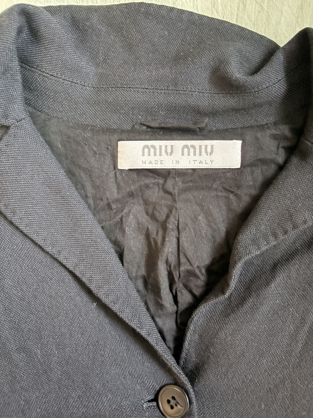 Miu Miu Miu miu vintage blazer Size S / US 4 / IT 40 - 2 Thumbnail