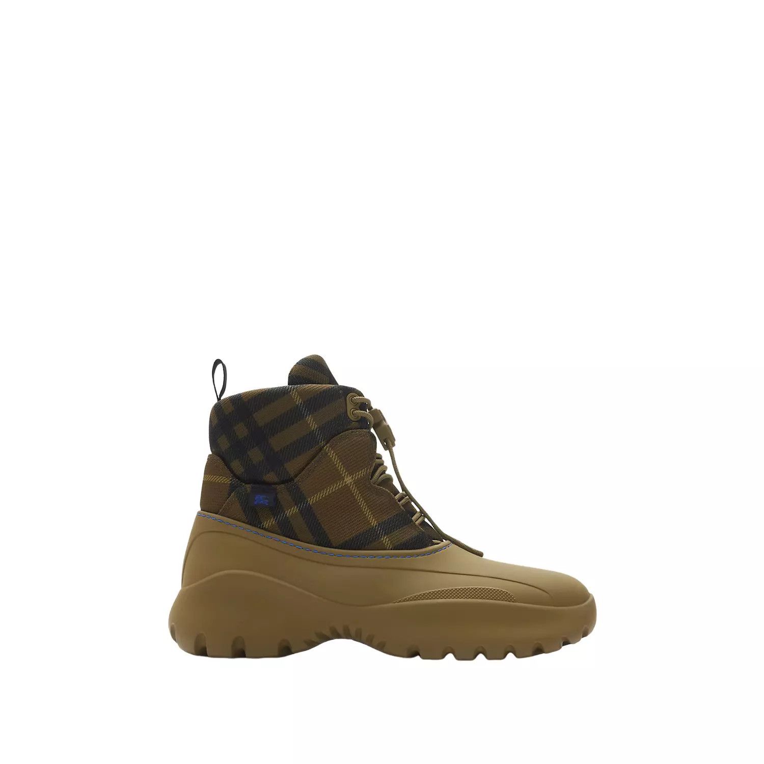 BURBERRY Scoot Furrow Check Boots New Authentic