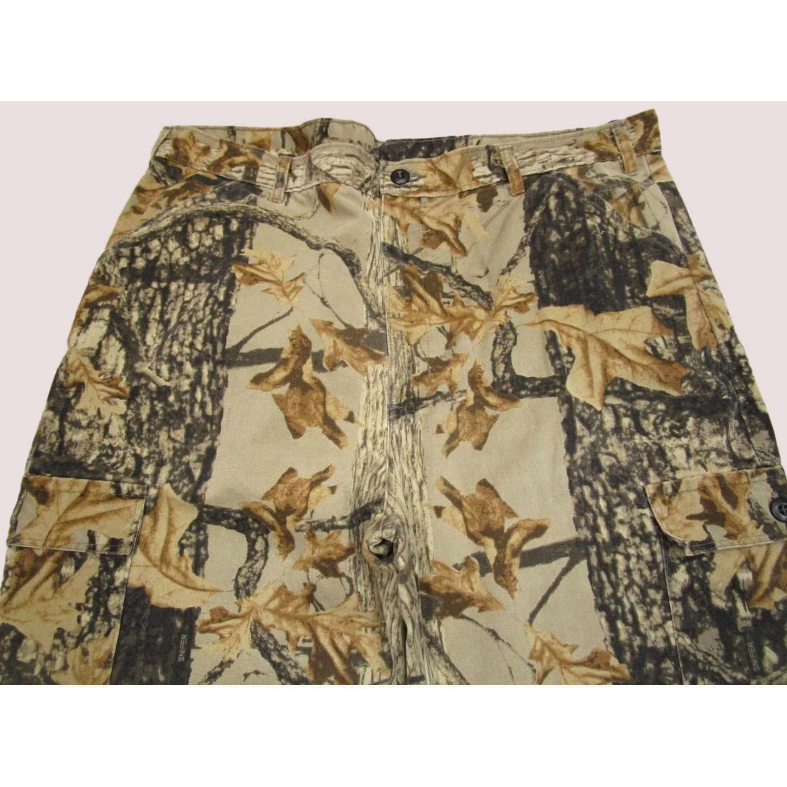 Commando VINTAGE Commander Pants Men Cargo Pants 90s Camouflage Brown XS? Size US 42 / EU 58 - 1 Thumbnail