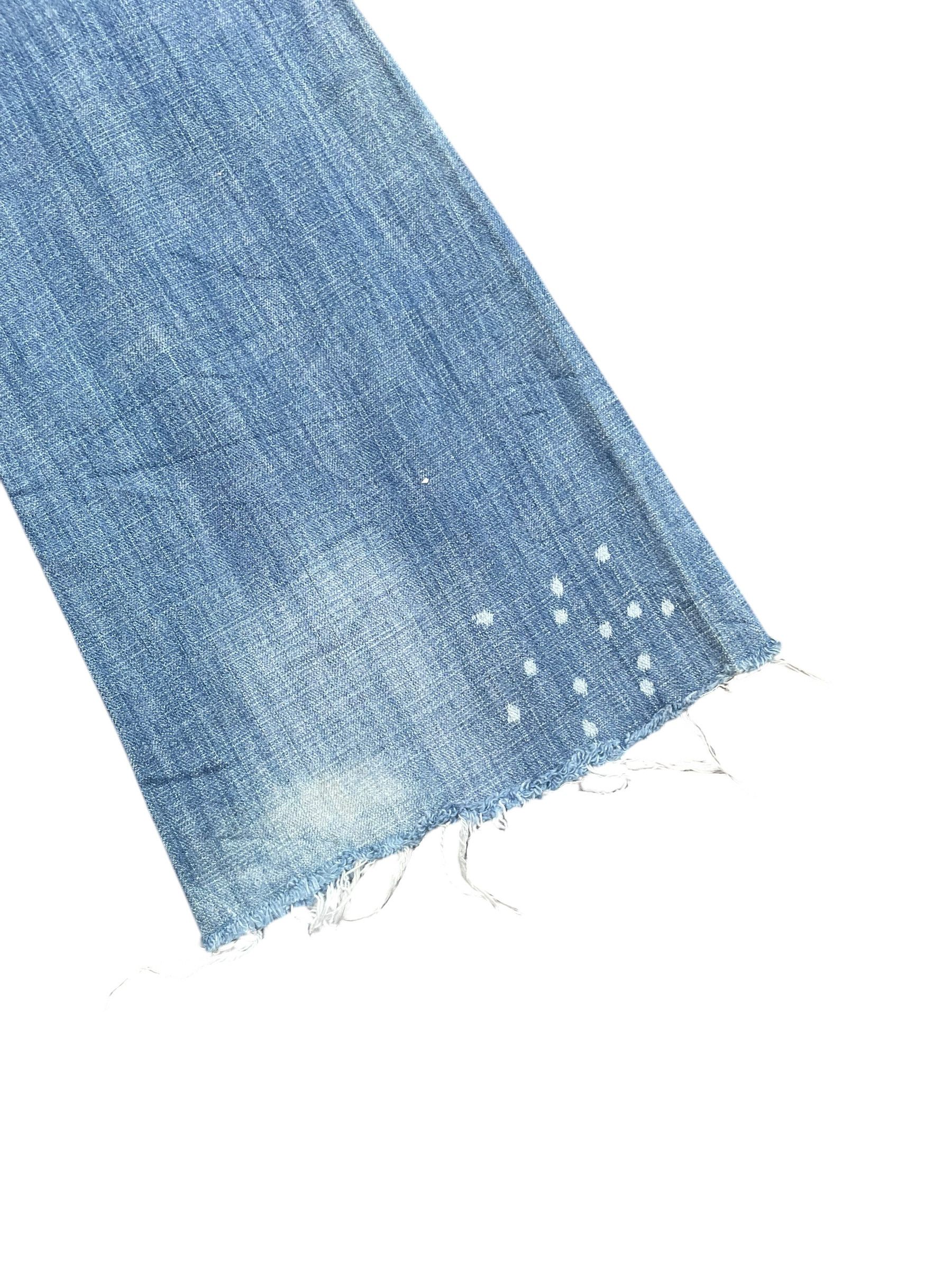Imperial Imperial Star Flare Distresed Denim Size 33" - 7 Thumbnail
