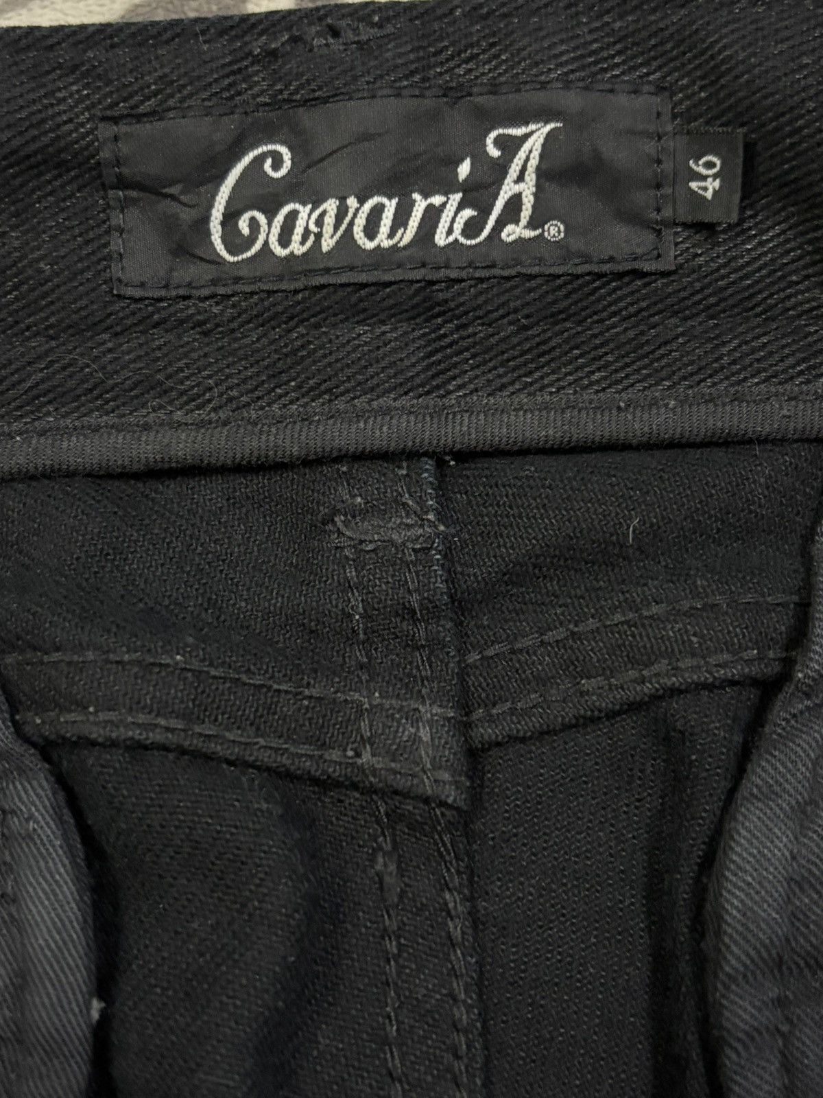 Hysteric Glamour Vintage Japanese CavariA Studded Baggy Punk Cargo Jeans Size US 31 - 20 Thumbnail