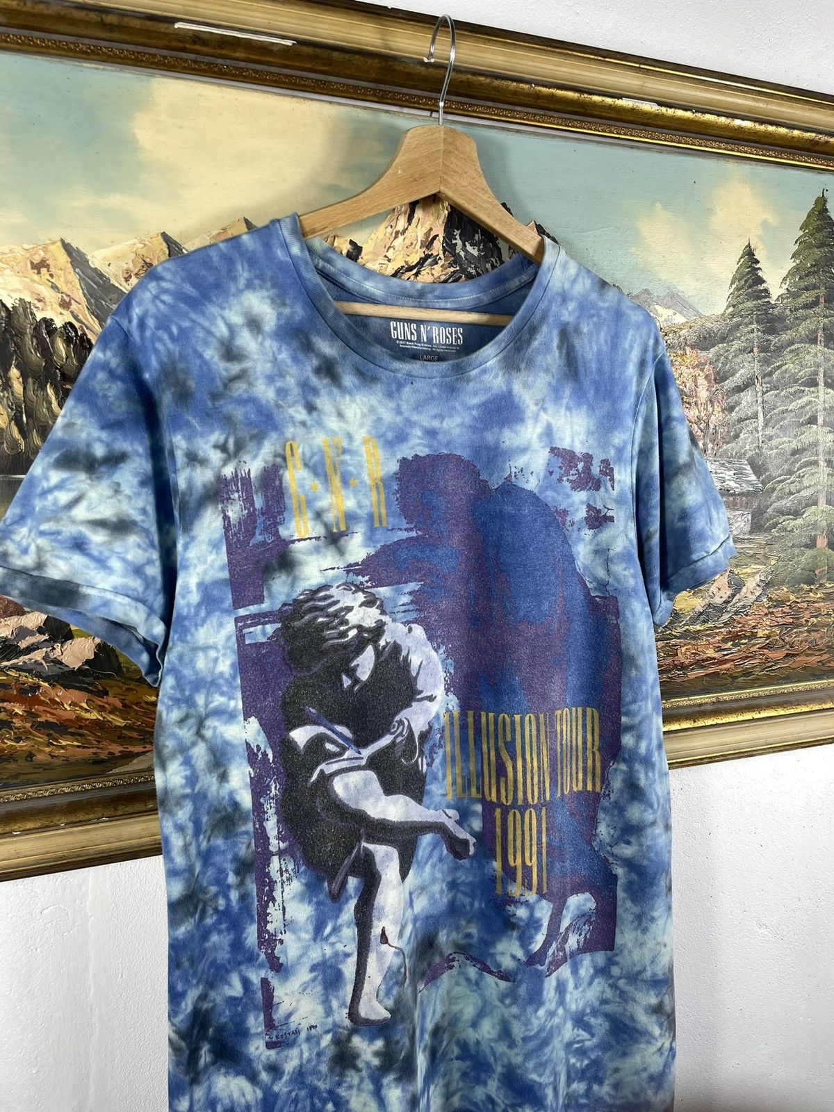 Band Tees × Guns N' Roses × Vintage Vintage Guns N Roses 2017 T shirt Tee Rock Metal Size US M / EU 48-50 / 2 - 5 Thumbnail