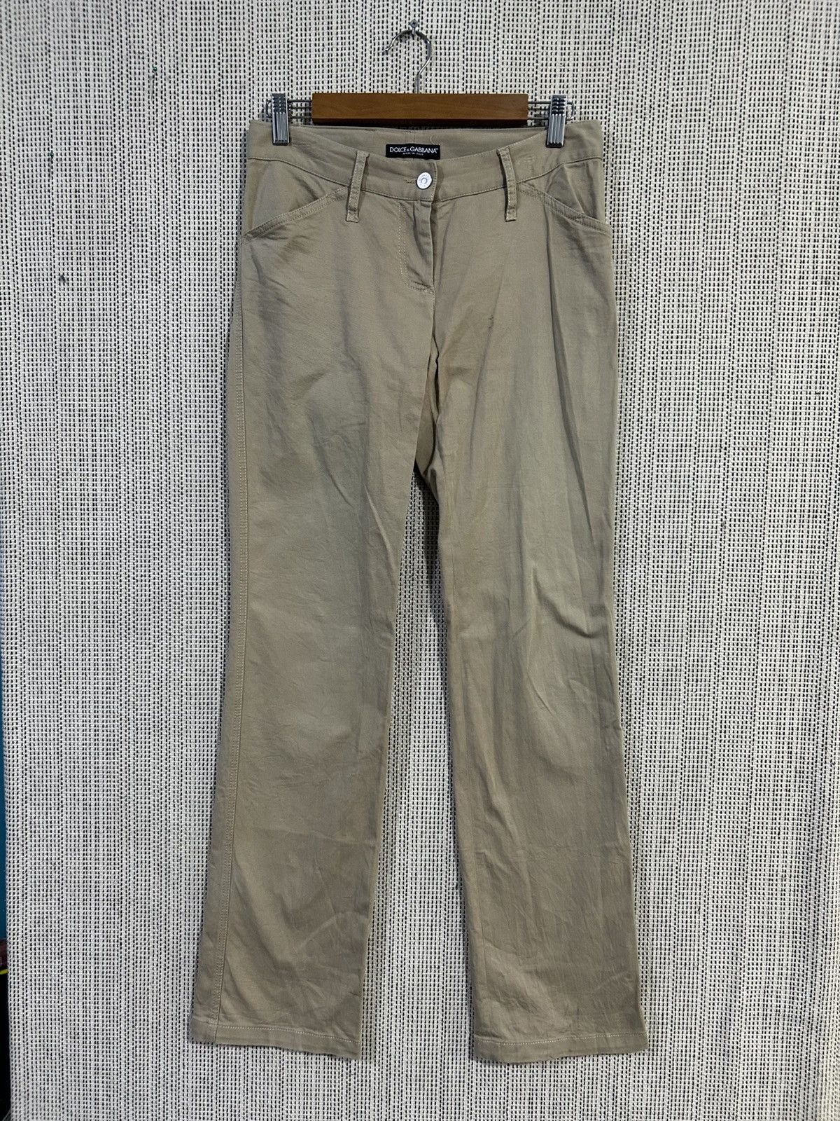 Dolce & Gabbana Dolce & gabbana italy made casual pant 40 Size US 29 - 10 Thumbnail