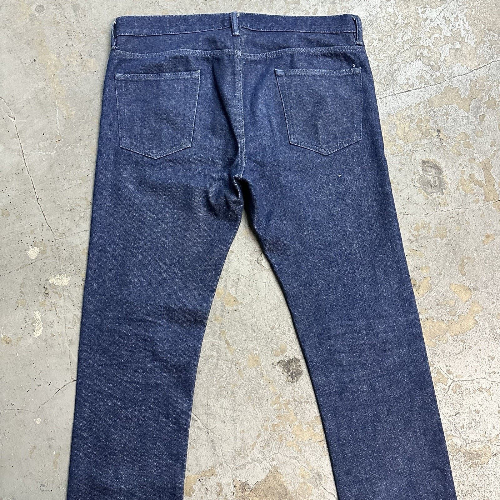 John Elliott John Elliott + Co Dark Blue Selvedge Denim Jeans Size 34 Size US 34 / EU 50 - 5 Thumbnail