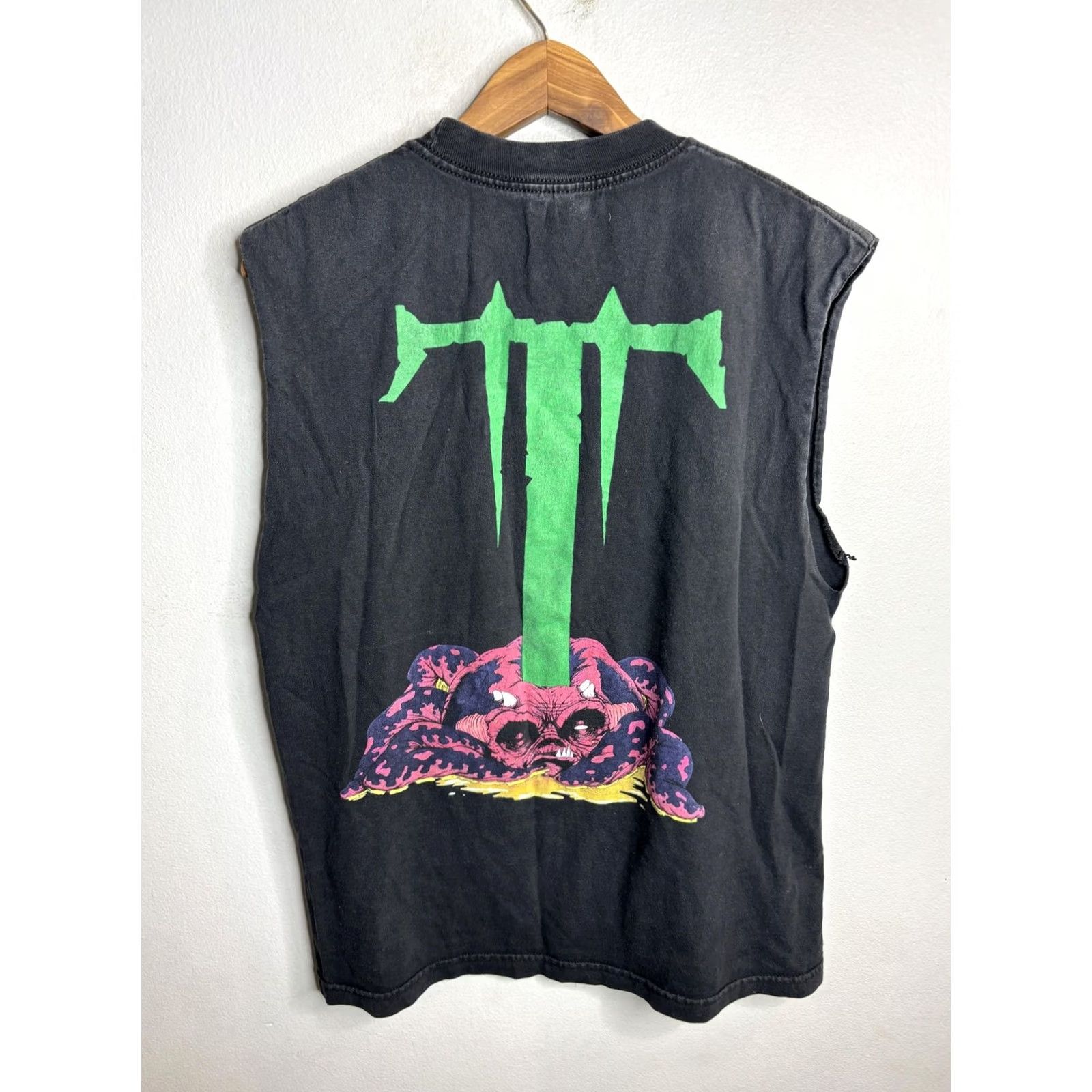 Vintage Trivium Shirt Mens M Black Sleeveless Cutoff Band Metal Graphic Alstyle Tee Size US M / EU 48-50 / 2 - 5 Thumbnail