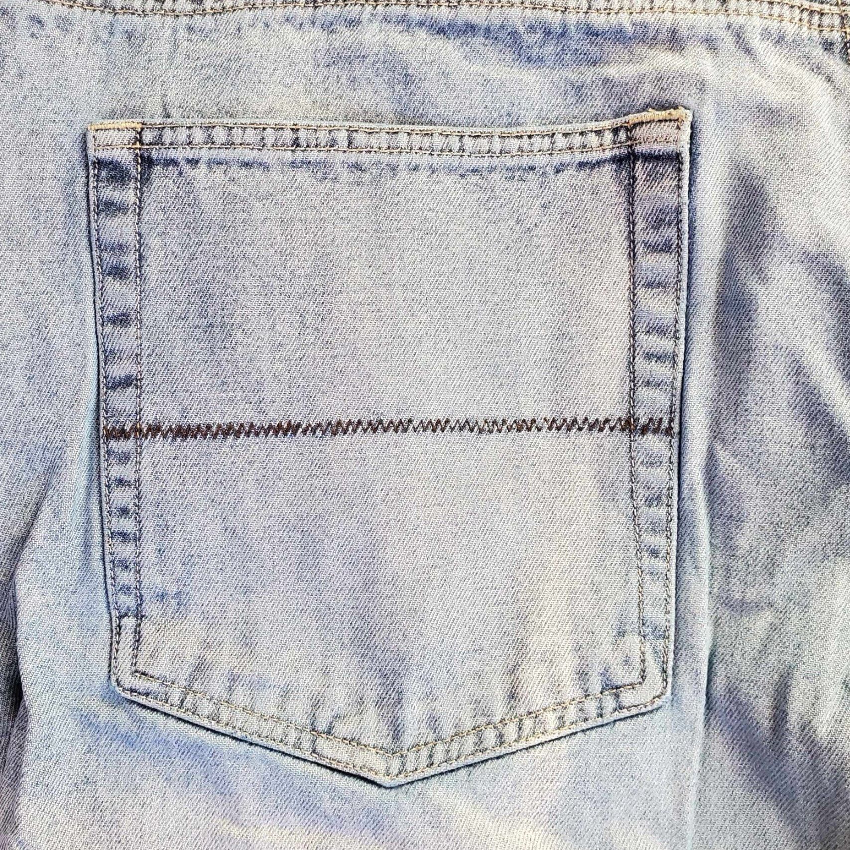 Sean John VINTAGE Sean John Jeans Hip Hop Denim 38x32 Men Blue 5-Pocket Design Relaxed Era Y2K Grail Baggy Shirt Size US 38 / EU 54 - 7 Thumbnail