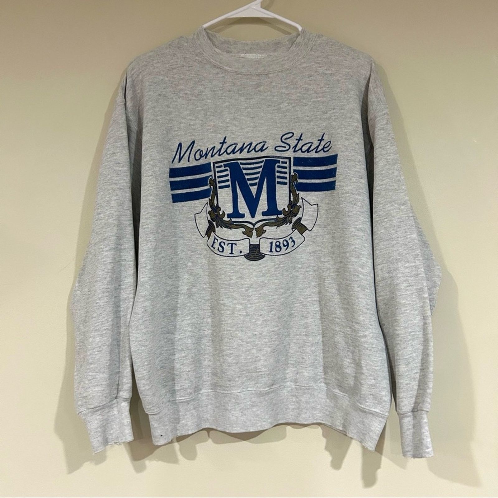 Velva Sheen Vintage Montana State Bobcats Sweater Size US L / EU 52-54 / 3 - 1 Thumbnail