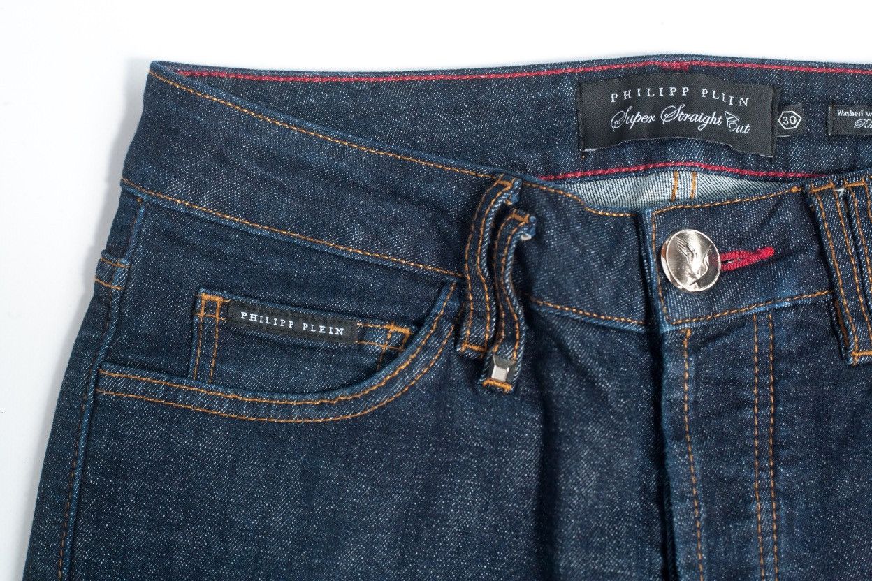 Philipp Plein Philipp Plein Super Straight Cut Jeans Size US 30 / EU 46 - 3 Thumbnail