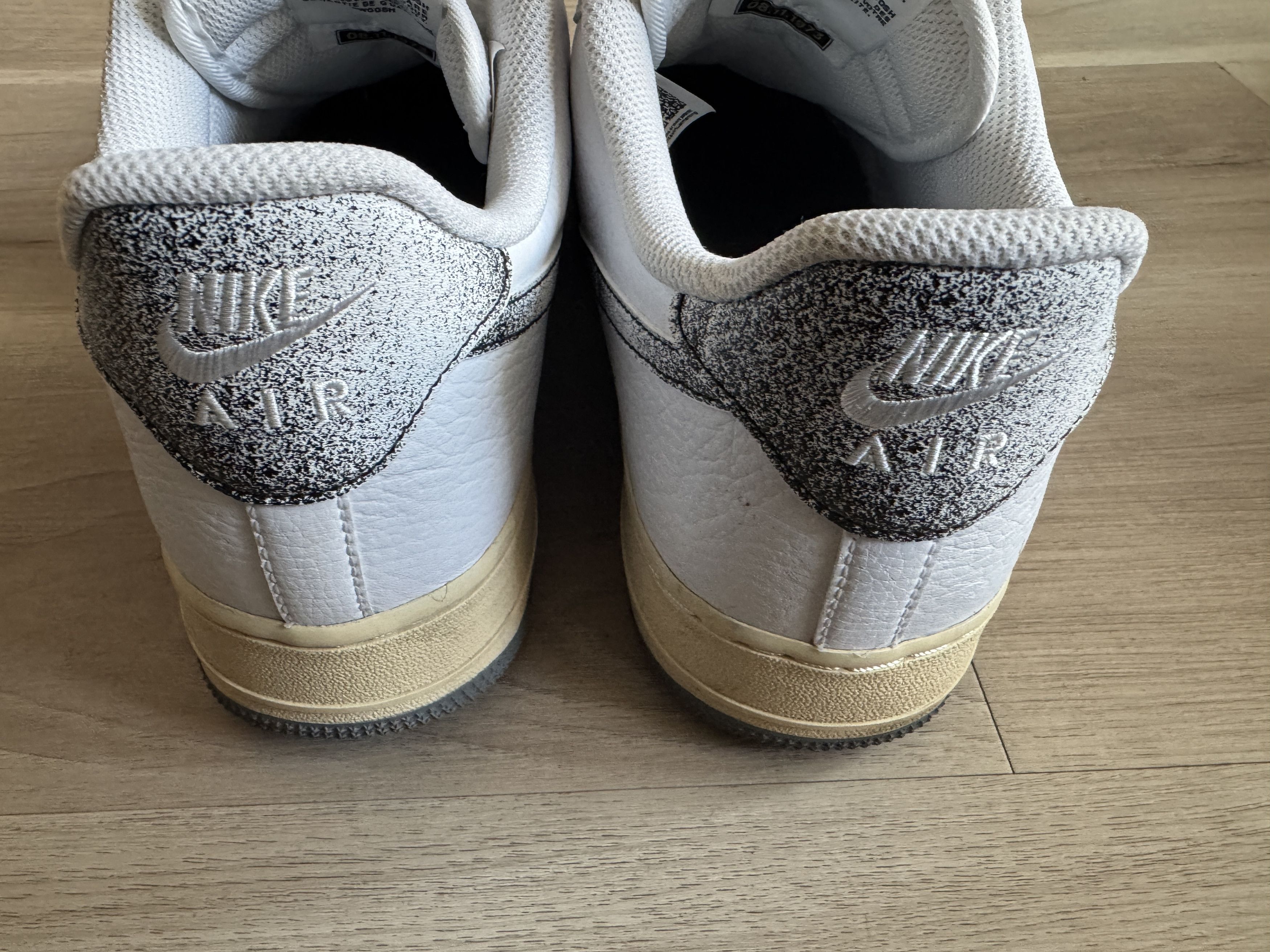 Nike Nike Air Force 1 White/Grey '50 Years of Hip Hop' Sz 12 Size US 12 / EU 45 - 5 Thumbnail