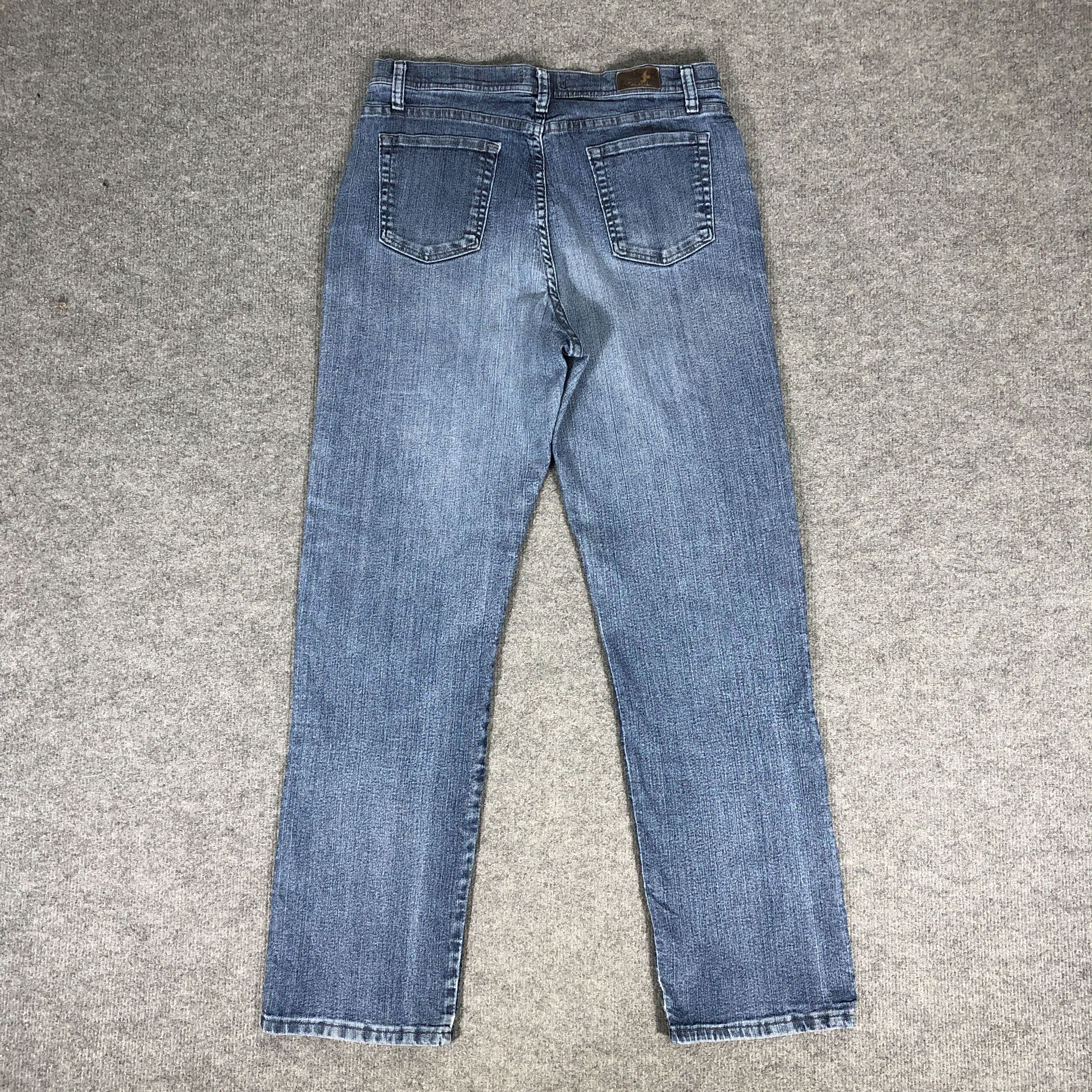 Lee × Vintage Womens Vintage Lee Jeans Classic Fit Straight Leg L1096W Size 32" / US 10 / IT 46 - 5 Thumbnail