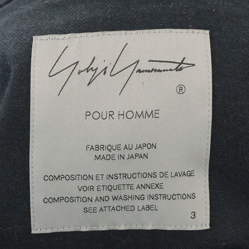 Yohji Yamamoto Yohji Yamamoto PourHomme 24AW FEMALE BACK PRINTED 5B JKT Size US L / EU 52-54 / 3 - 7 Thumbnail