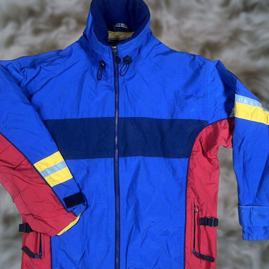 Obermeyer Obermeyer Sport Jacket Womens Size 10 Full Zip Insulated Heavy Snowboard Coat Multicolor Logo Parka Winter Jackets Womens Mens? Size L / US 10 / IT 46 - 1 Thumbnail