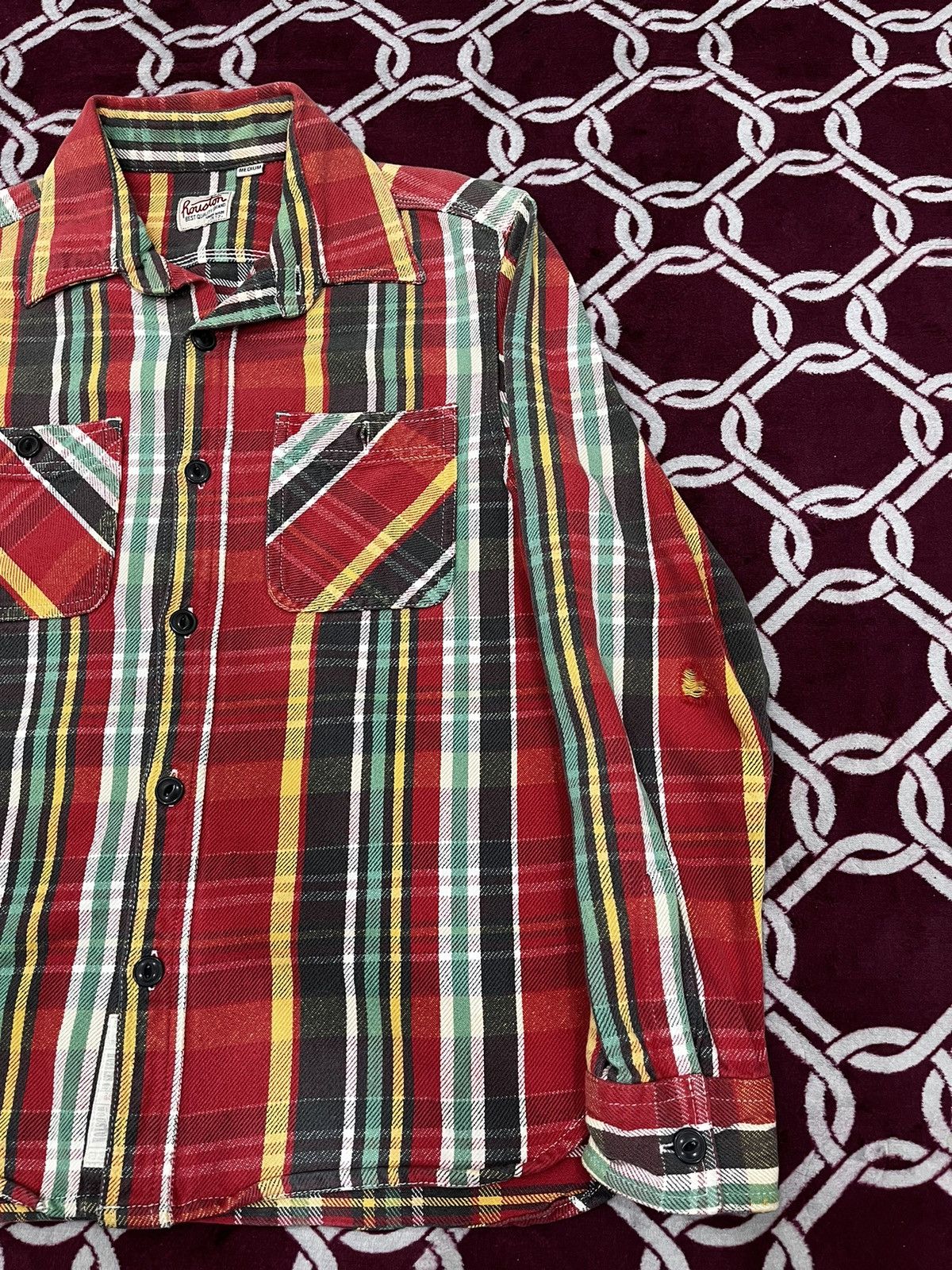 Vintage Rouston Union Made Plaid Flannel Size US M / EU 48-50 / 2 - 4 Thumbnail