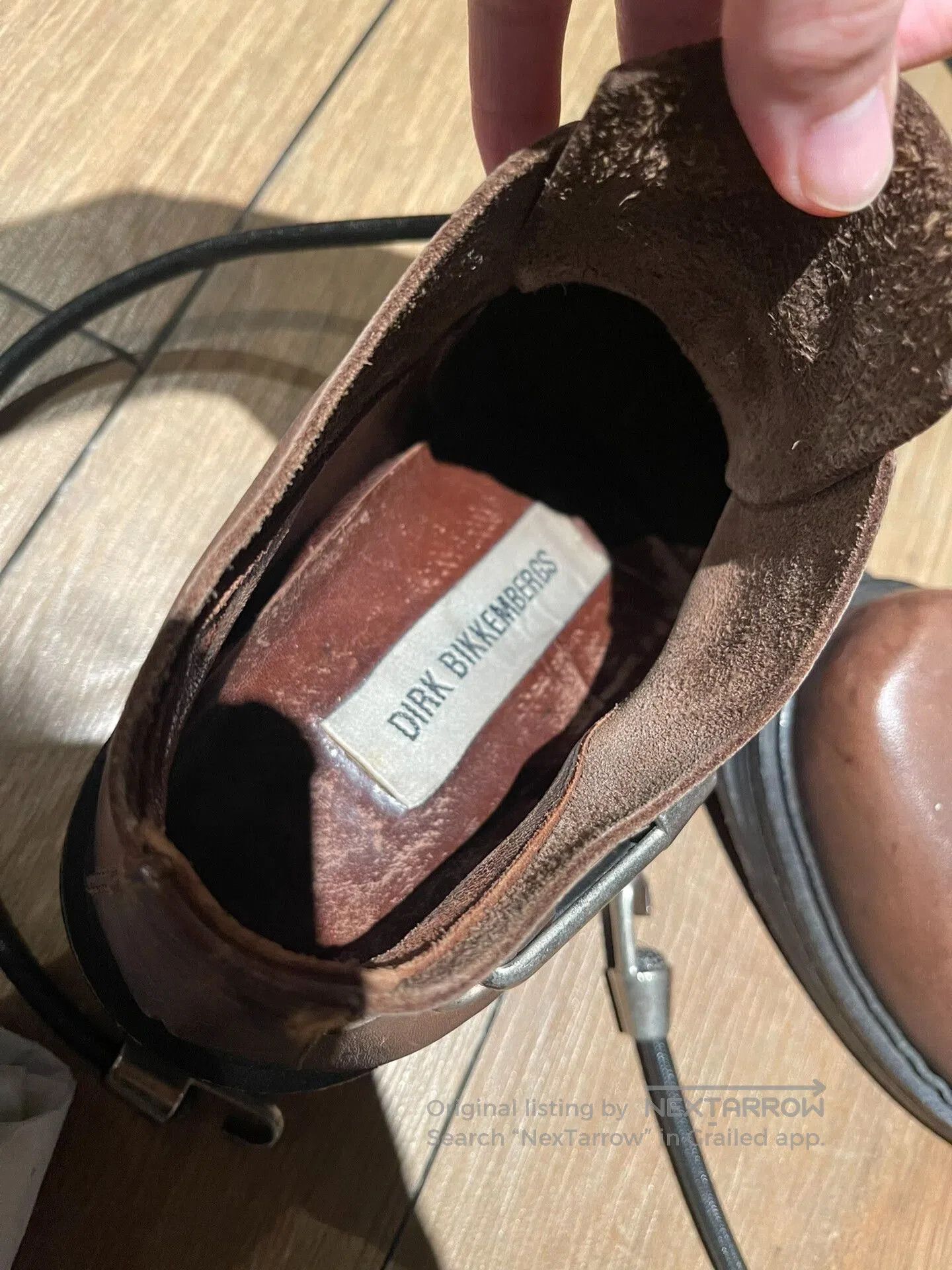 Dirk Bikkembergs rare dirk bikkembergs wire boots brown. Size US 9 / EU 42 - 5 Thumbnail
