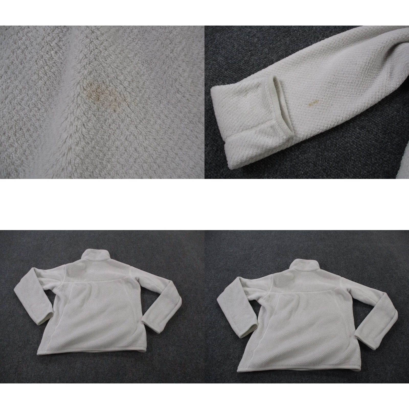 Patagonia Patagonia Jacket Womens M White Snap Fleece Solid Outdoor Casual 25442 Mens Womens Size M / US 6-8 / IT 42-44 - 9 Thumbnail