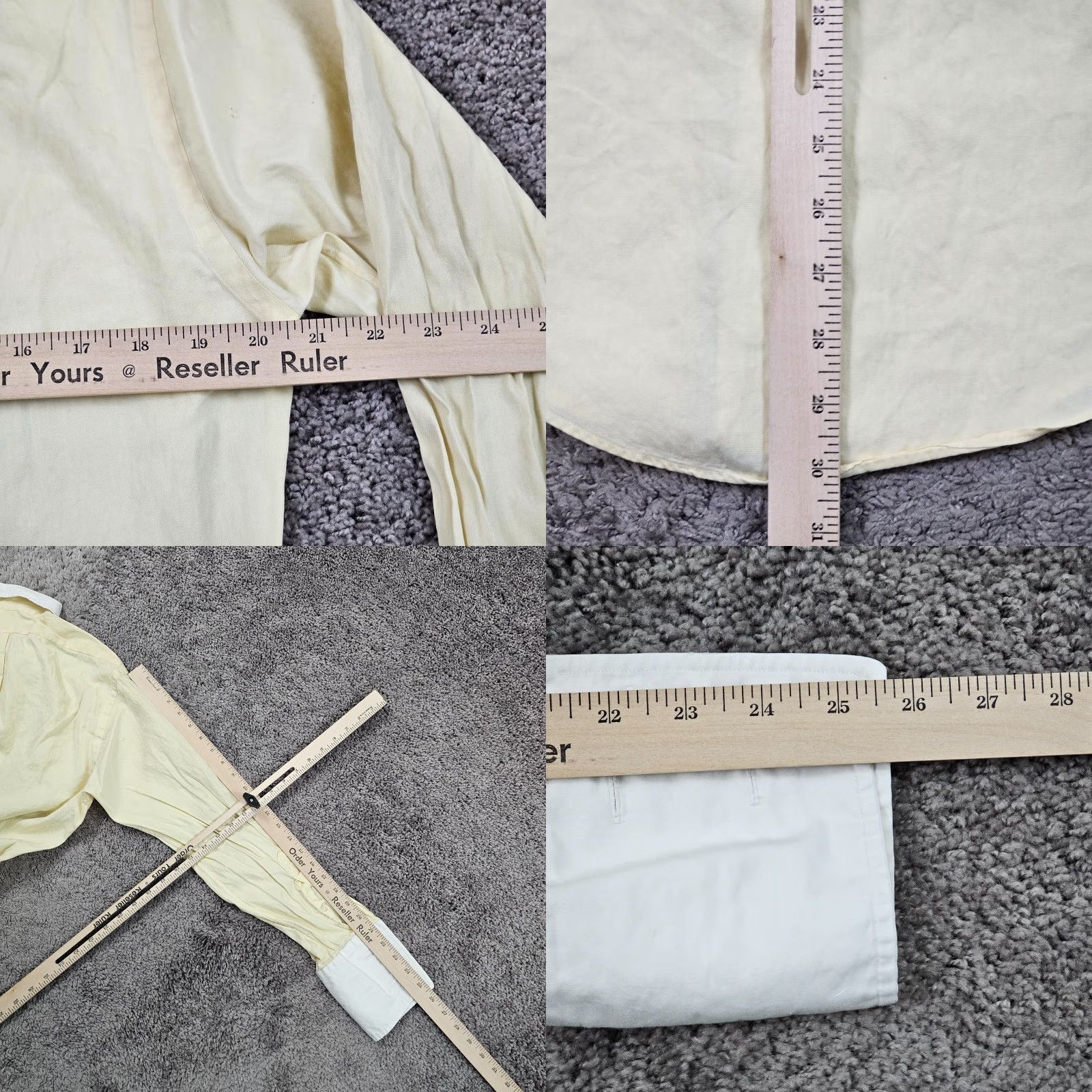 Brooks Brothers Brooks Brothers Shirt Mens M Yellow Cotton Button-Up Long Sleeve with Pocket Made in USA - USA Theme, Spread Collar, Solid, VintageLook? Size US M / EU 48-50 / 2 - 8 Thumbnail