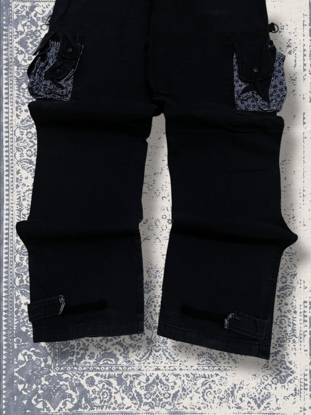 Designer × Japanese Brand × Vintage Vintage Japan Designer Traditional Karakuri Cargo Utility Size US 34 / EU 50 - 12 Thumbnail