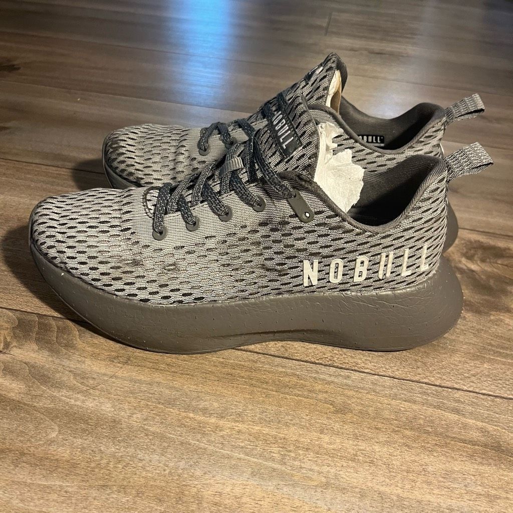 Nike NoBull Grey Athletic Workout Casual Shoe Men 8.5 or Women 10 Size US 8.5 / EU 41-42 - 5 Thumbnail
