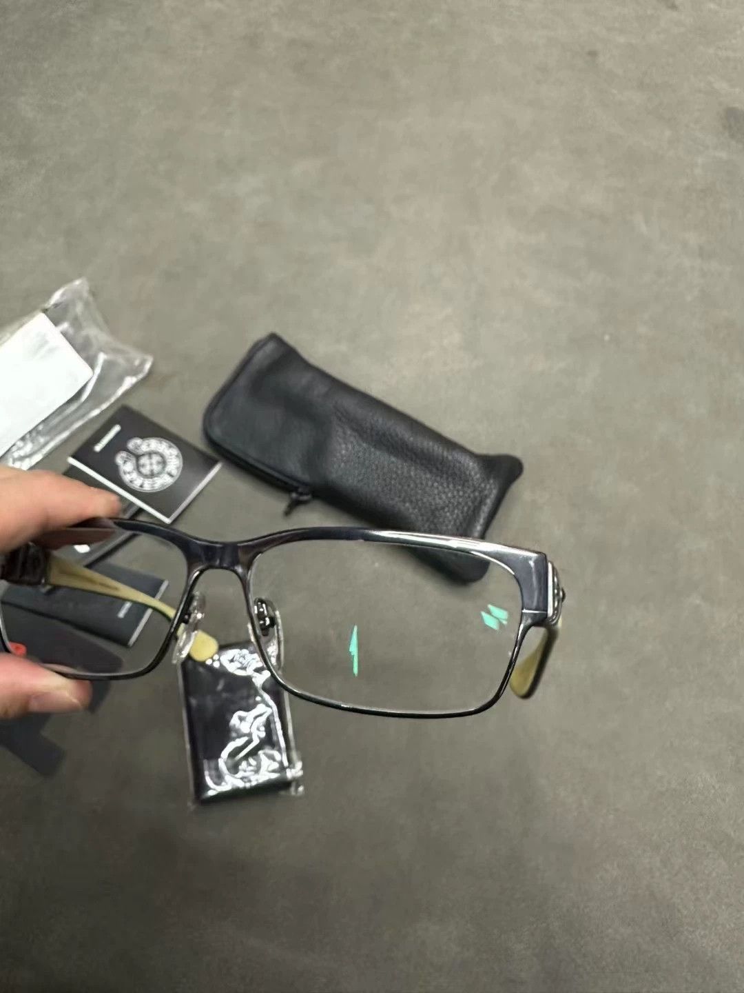 Chrome Hearts CH Rare Horn Cross 99 New Frames Size ONE SIZE - 4 Thumbnail