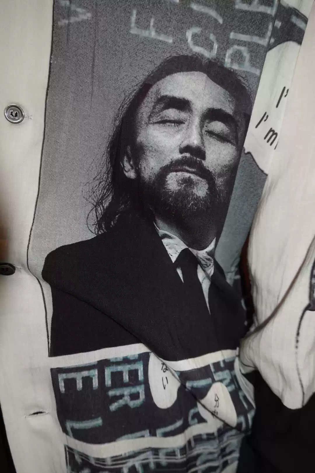Yohji Yamamoto Yohji Yamamoto 18ss News Comic Printed Shirt-2505 Size US L / EU 52-54 / 3 - 2 Thumbnail