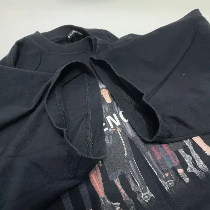 Balenciaga Balenciaga Balenciaga Graphic Print Relaxed Fit Short Slee Size US L / EU 52-54 / 3 - 7 Thumbnail