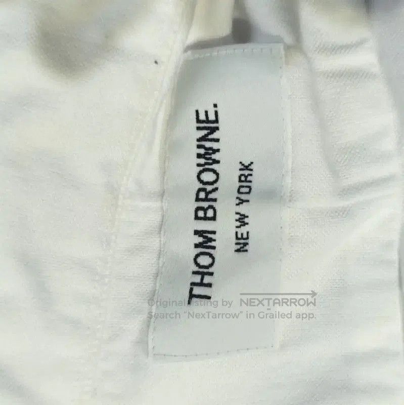 Thom Browne Thom Browne White Cotton Shirt for Women . Size S / US 4 / IT 40 - 4 Thumbnail