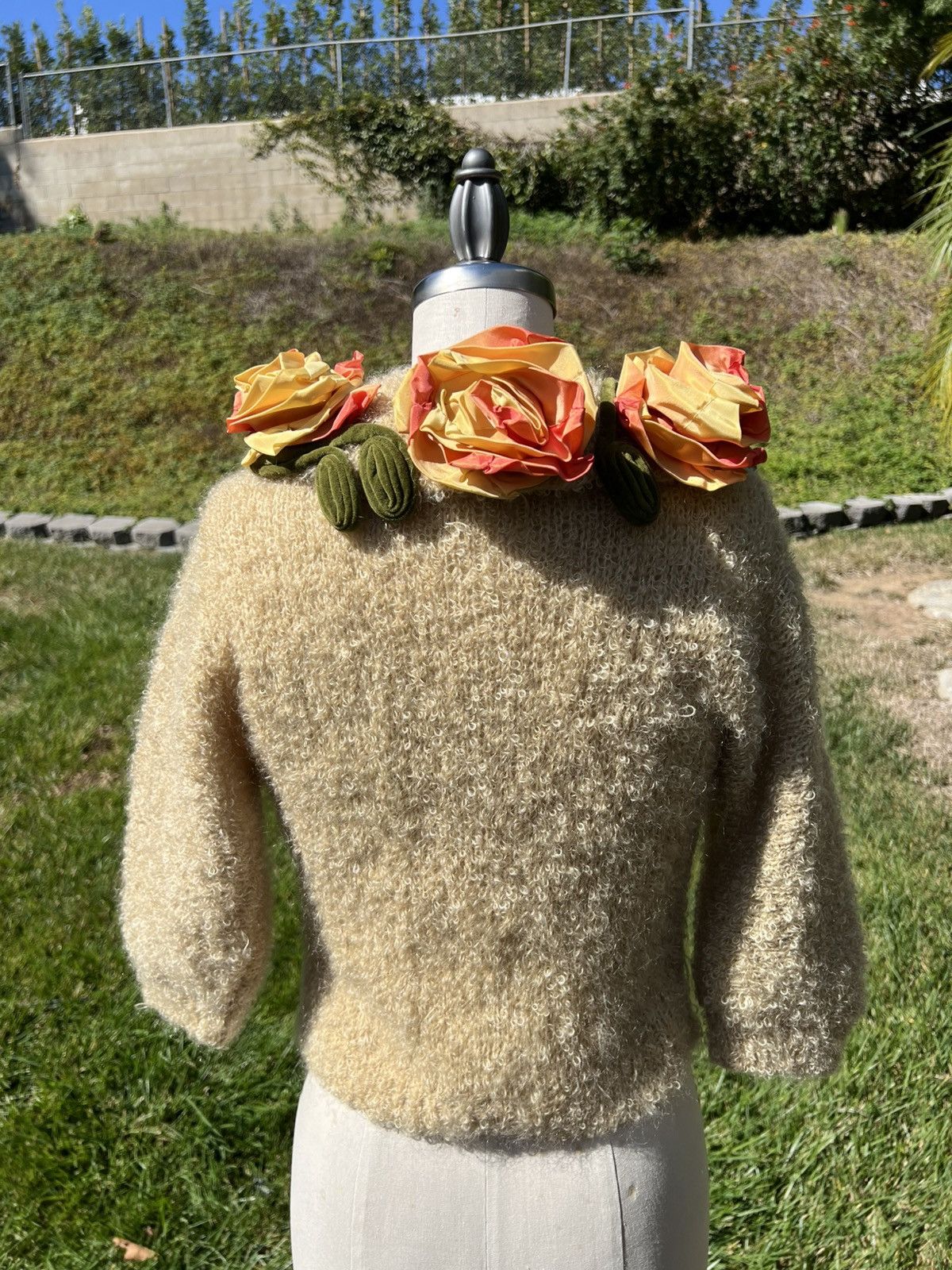Vintage *RARE* Don Loper Short Sleeve Cardigan Size ONE SIZE - 2 Thumbnail