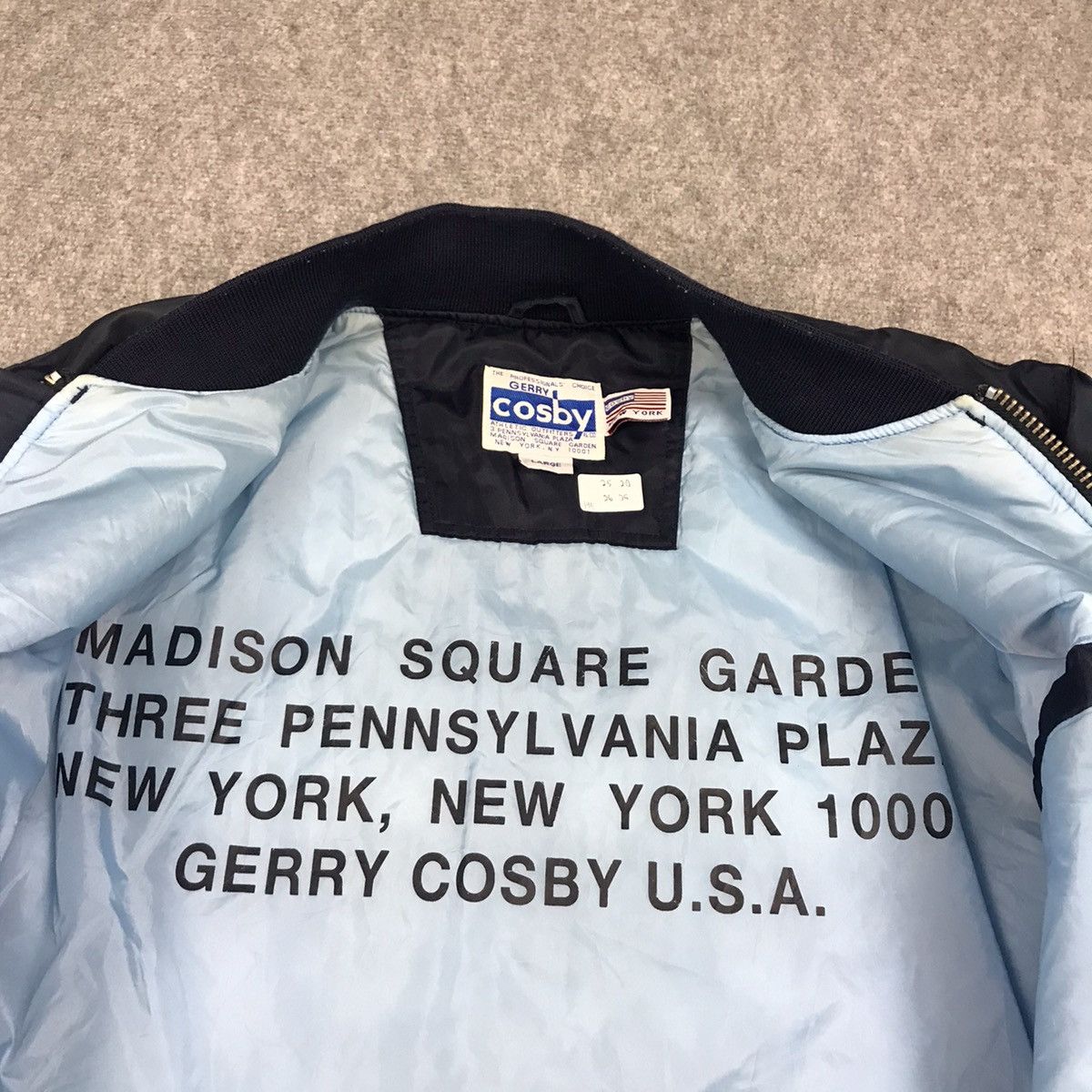 Japanese Brand VINTAGE COSBY NEW YORK EMBROIDERY JACKET Size US L / EU 52-54 / 3 - 14 Thumbnail