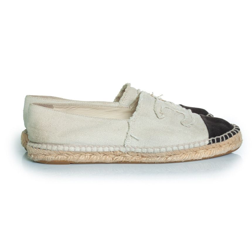 Chanel Chanel, canvas espadrilles in beige Size US 11 / IT 41 - 5 Thumbnail