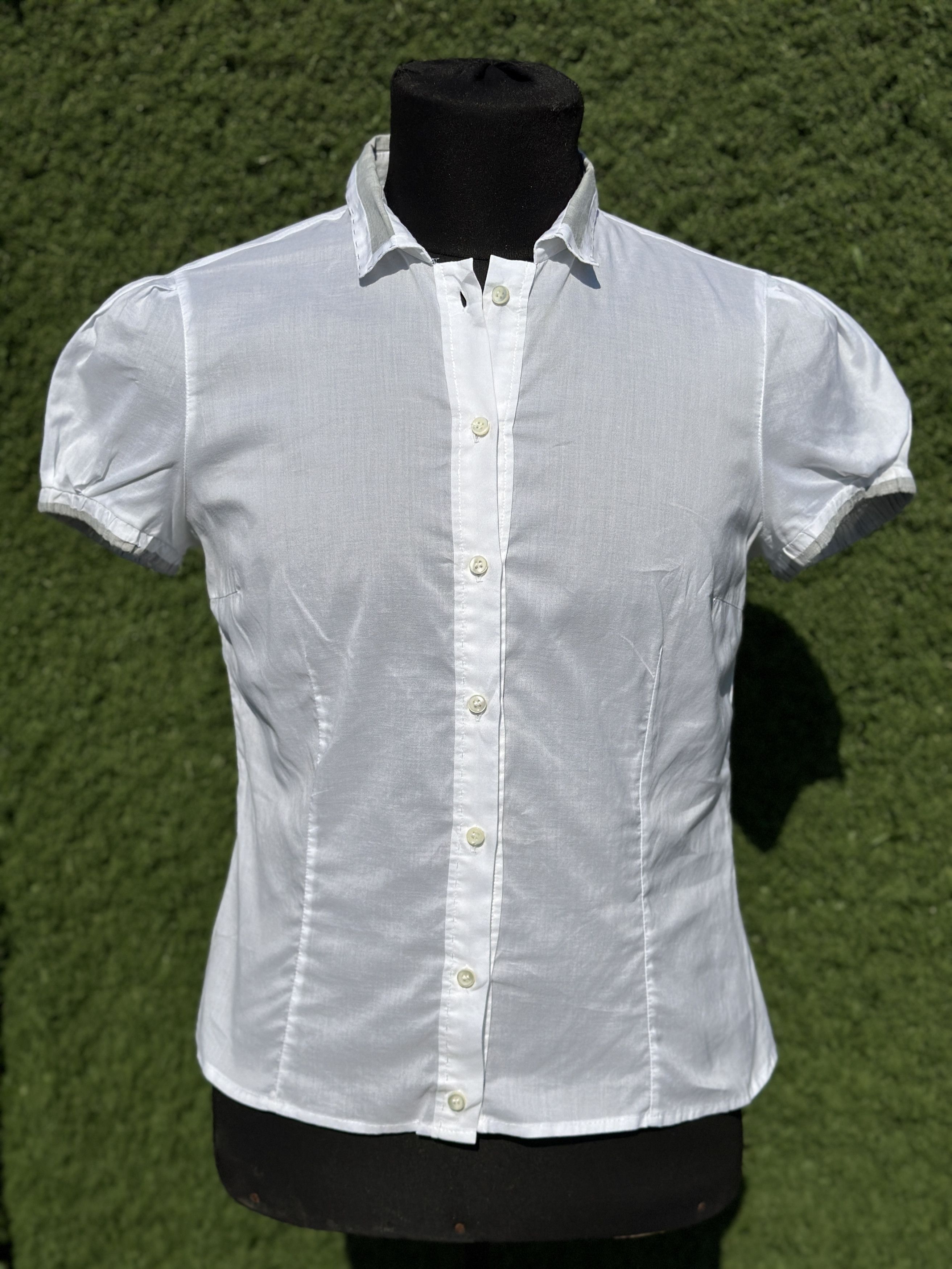 Brunello Cucinelli Brunello Cucinelli White Cotton Tailored Size L XL Size L / US 10 / IT 46 - 1 Thumbnail