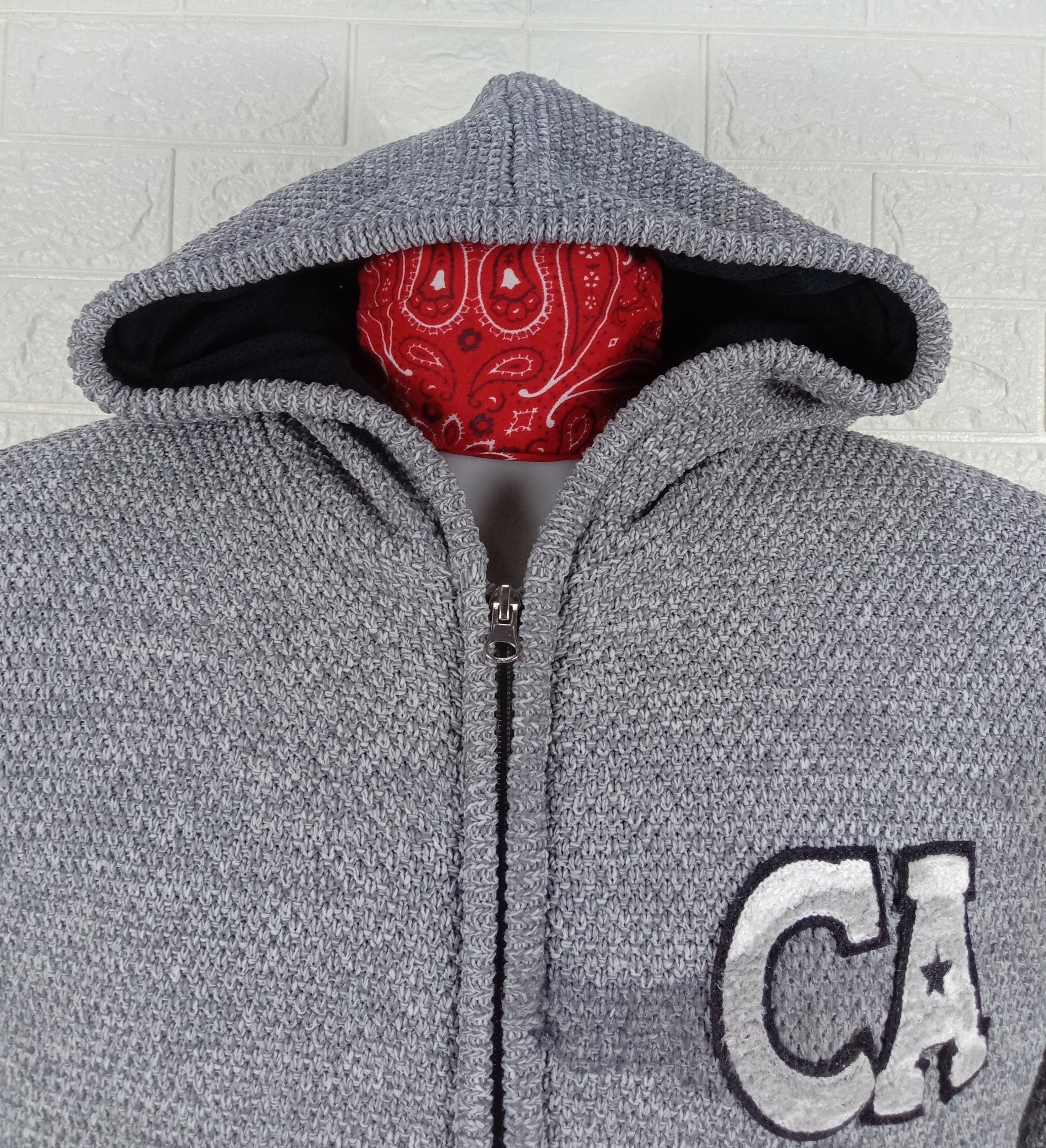Ocean Pacific Vintage Ocean Pacific Hoodie Zipper Knit Hoodie Size US M / EU 48-50 / 2 - 5 Thumbnail