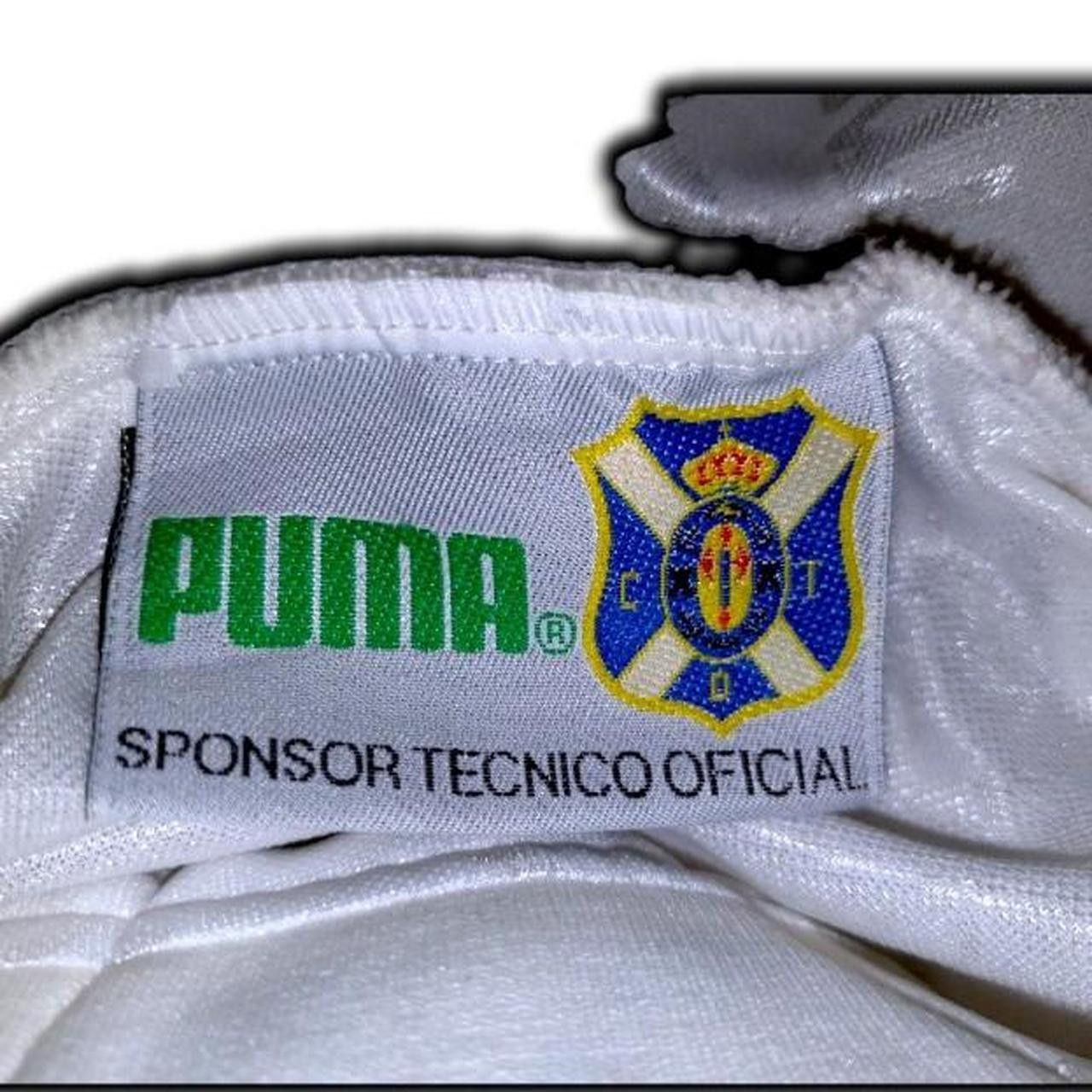 Puma Fc Tenerife Spain 1995 1996 Home Shirt Jersey Size US L / EU 52-54 / 3 - 4 Thumbnail