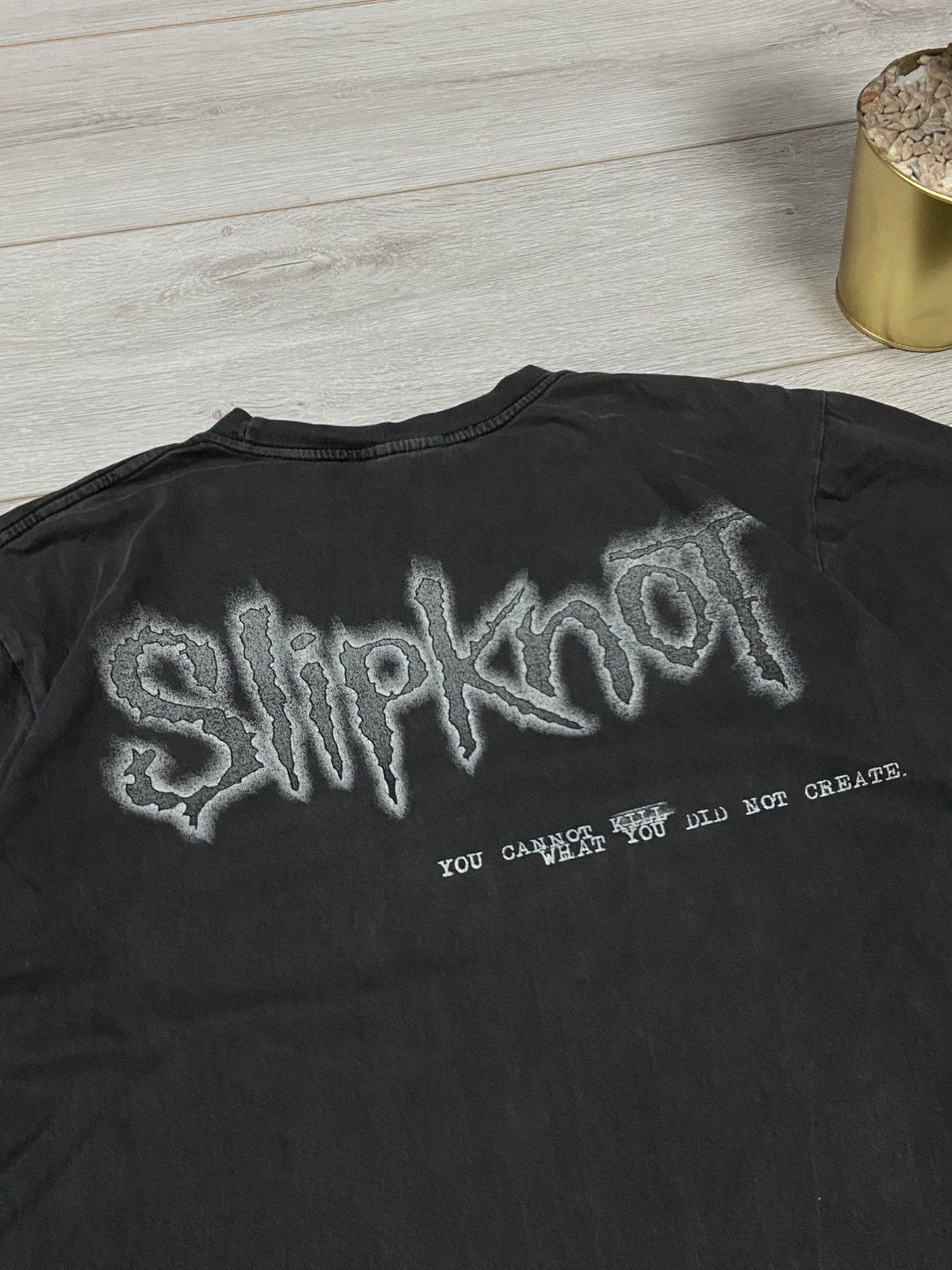 Slipknot Slipknot Concert T “YOU CANNOT KILL WHAT YOU DID NOT CREATE” Size US M / EU 48-50 / 2 - 8 Thumbnail