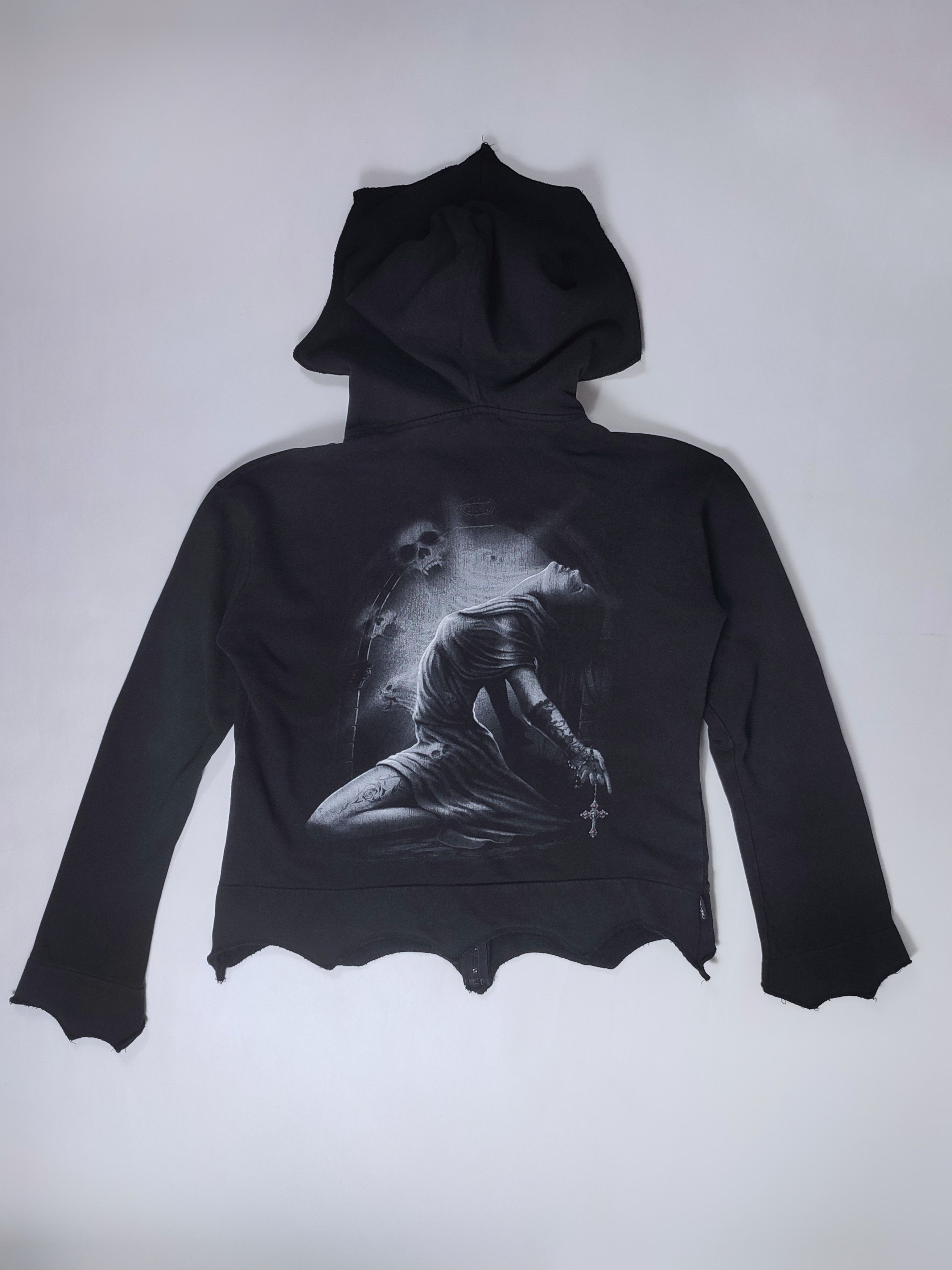 Affliction Spiral Y2k opium zip hoodie Rick Owens Size US M / EU 48-50 / 2 - 7 Thumbnail