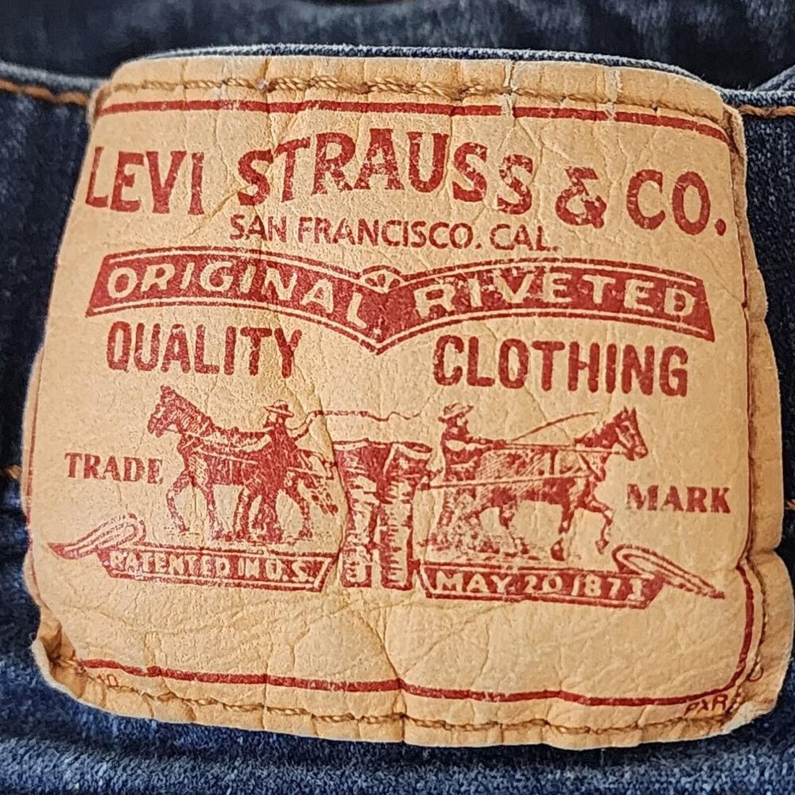 Levi's Levi's 14S Denim Blue Jeans Size 36" / US 14 / IT 50 - 7 Thumbnail
