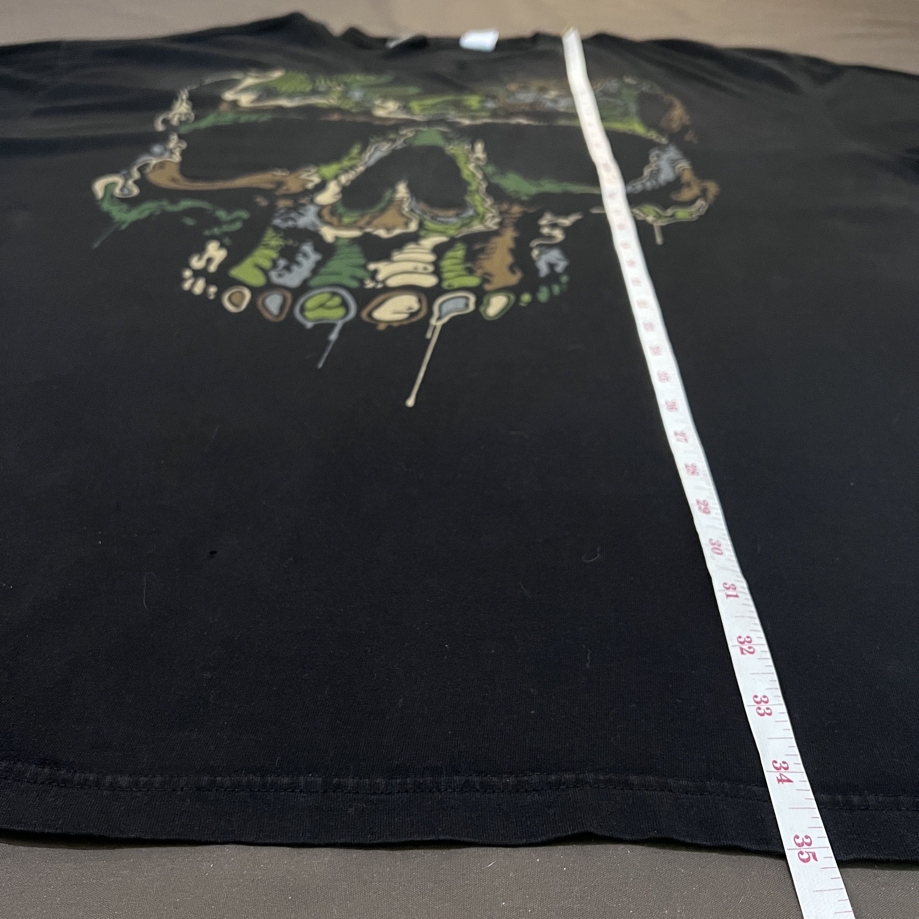Liquid Blue × Vintage Vintage Y2K Liquid Blue Skull Tee 4XL Skeleton Size US XXL / EU 58 / 5 - 11 Thumbnail