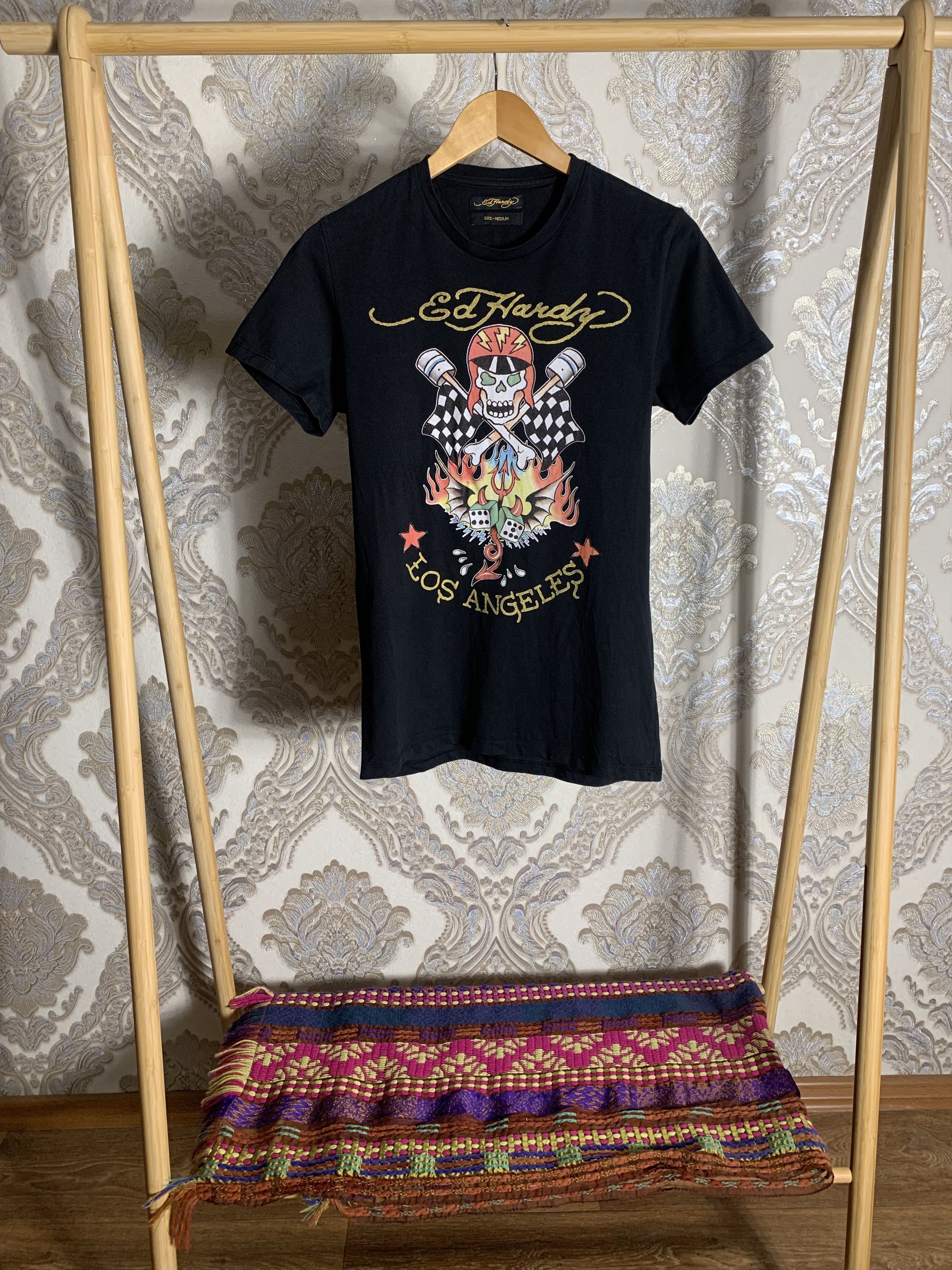 Ed Hardy VINTAGE ED HARDY PISTON HEAD DESIGNER T-SHIRT JAPAN STYLE Size US M / EU 48-50 / 2 - 1 Thumbnail