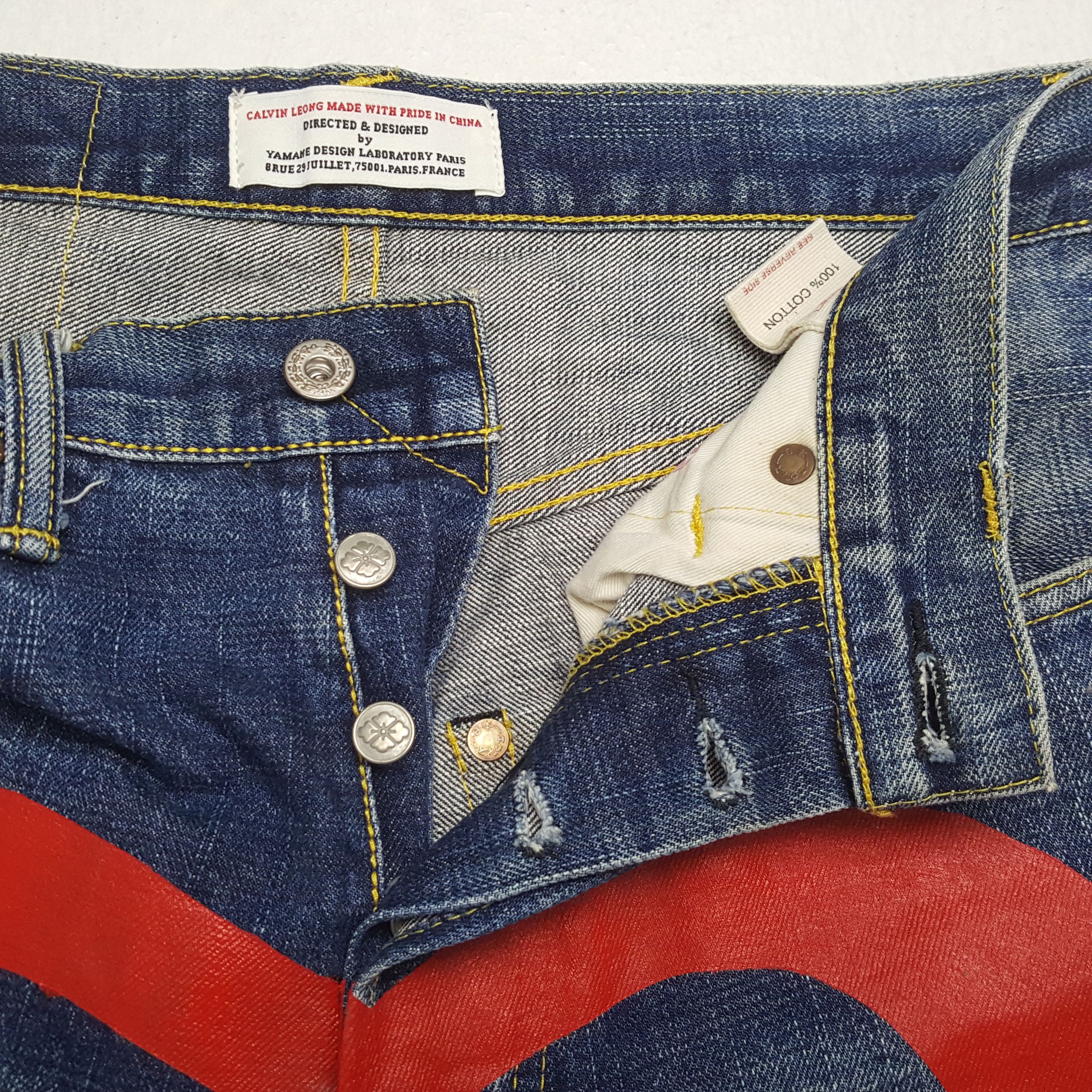 Evisu × Japanese Brand × Vintage EVISU Japanese Brand Fashion Style Custom Daicock Jeans Size US 28 / EU 44 - 13 Thumbnail