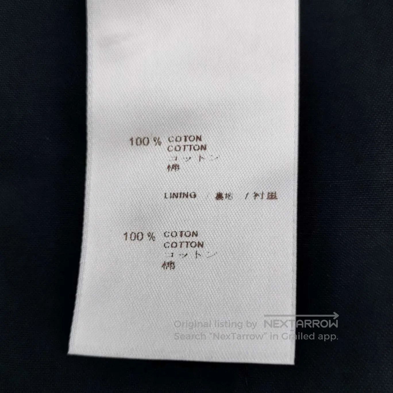 Louis Vuitton Black Straight. Size US 42 / EU 58 - 9 Thumbnail