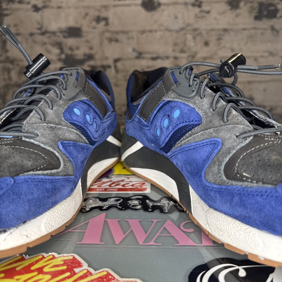 Saucony Saucony Grid 9000 Premium 3 Dots Blue Sz 10 No Box Size US 10 / EU 43 - 7 Thumbnail