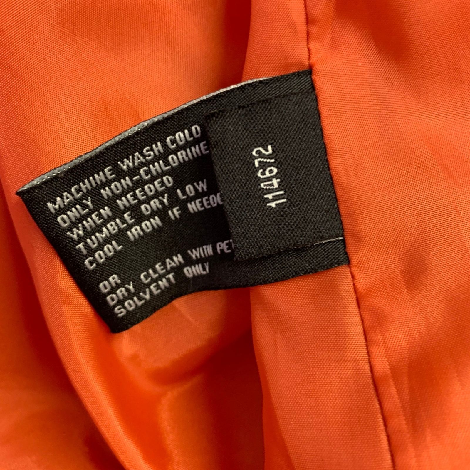 London Fog LONDON FOG Orange Polyester Double Breasted Trench Coat L Size L / US 10 / IT 46 - 6 Thumbnail