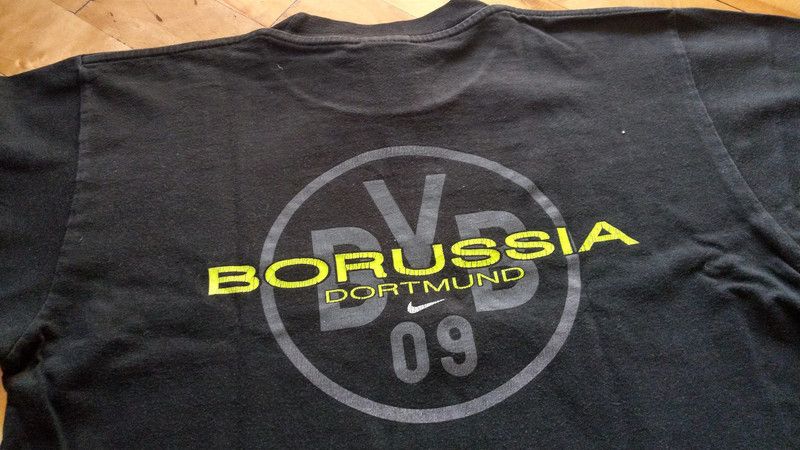 Nike Nike Borussia Dortmund 09 Vintage T-Shirt Chief Keef Messi Size US M / EU 48-50 / 2 - 2 Thumbnail