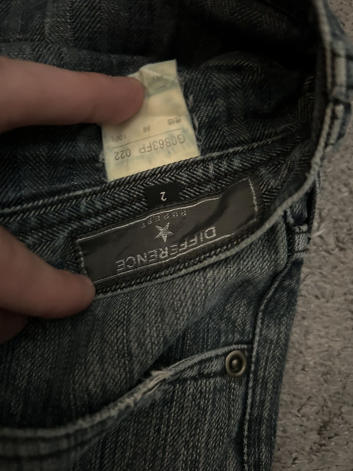 Japanese Brand × PPFM Edge Rupert Double Waist Jeans Size US 31 - 3 Thumbnail