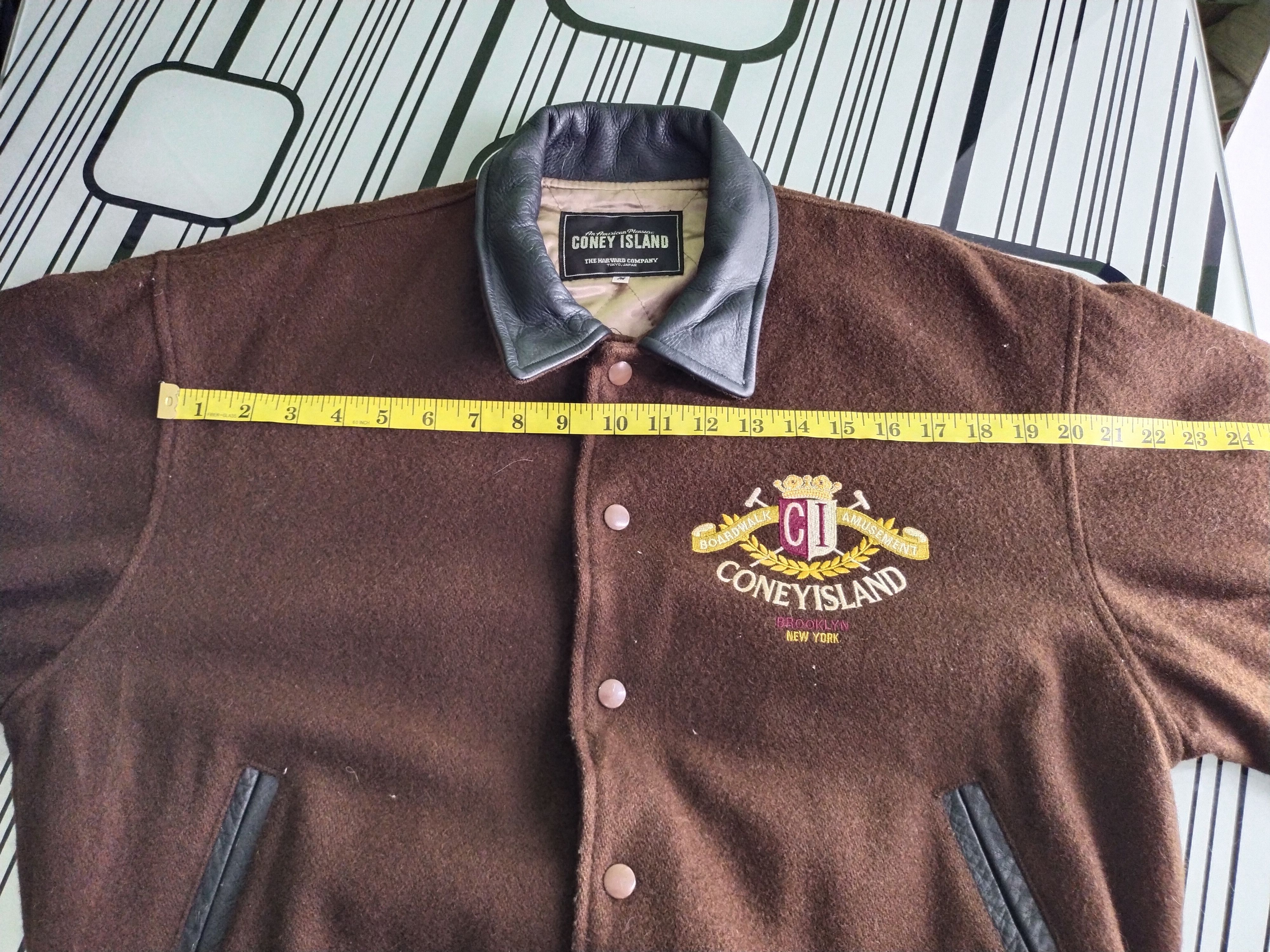 Japanese Brand Vtg Coney Island The Harvard Company Wool Varsity Jacket Size US M / EU 48-50 / 2 - 18 Thumbnail