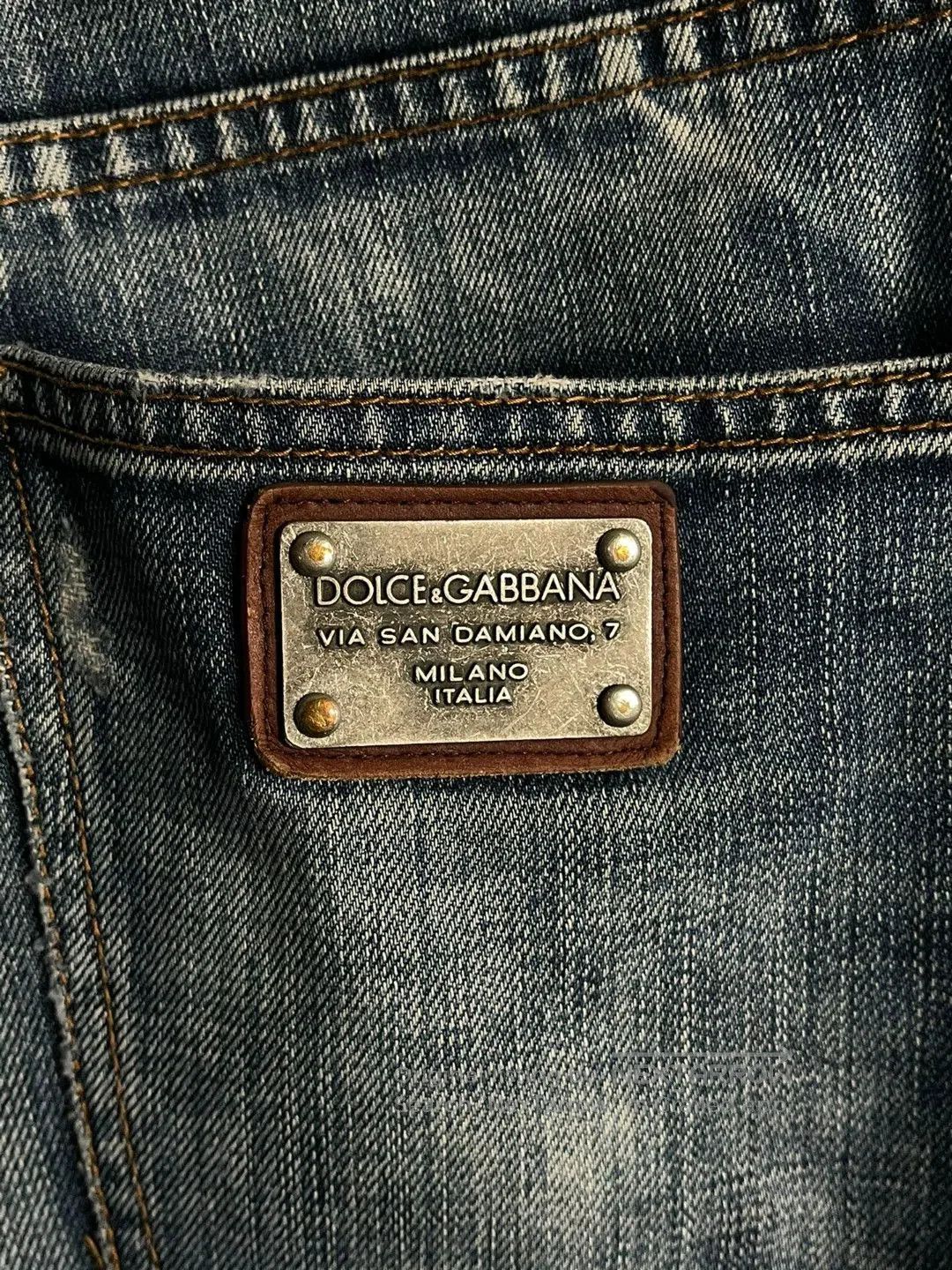 Gallery Dept. Vintage Dolce&Gabbana Flared Denim Pants. Size US 31 - 5 Thumbnail