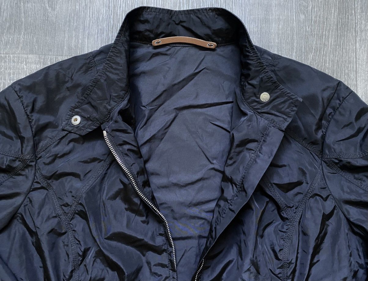 Moncler Womens Moncler Black Nylon Shimmer Lightweight Jacket Blazer Size XS / US 0-2 / IT 36-38 - 12 Thumbnail