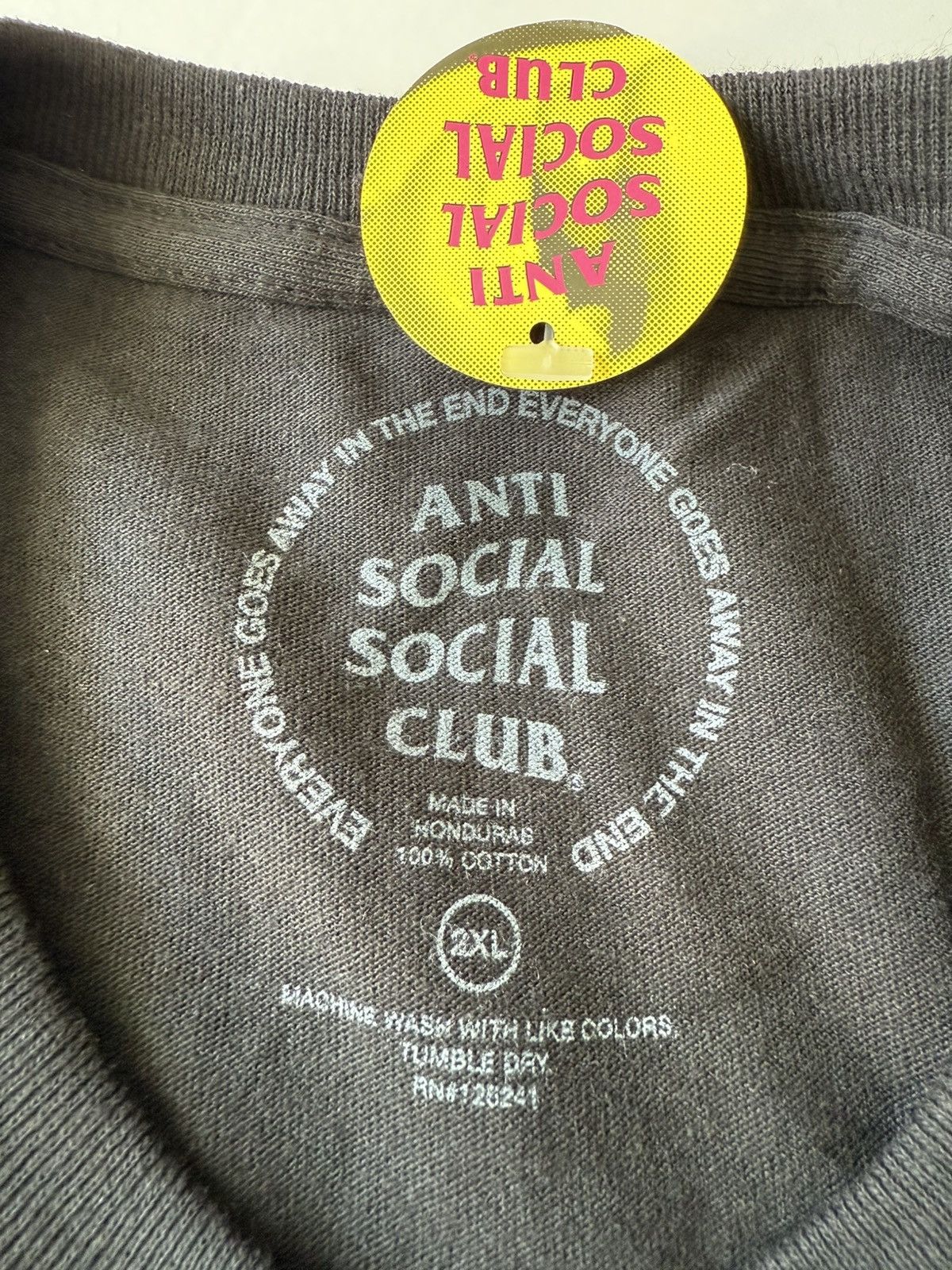 Anti Social Social Club Anti Social Social Club Koi Garden Tee Size US XXL / EU 58 / 5 - 6 Thumbnail