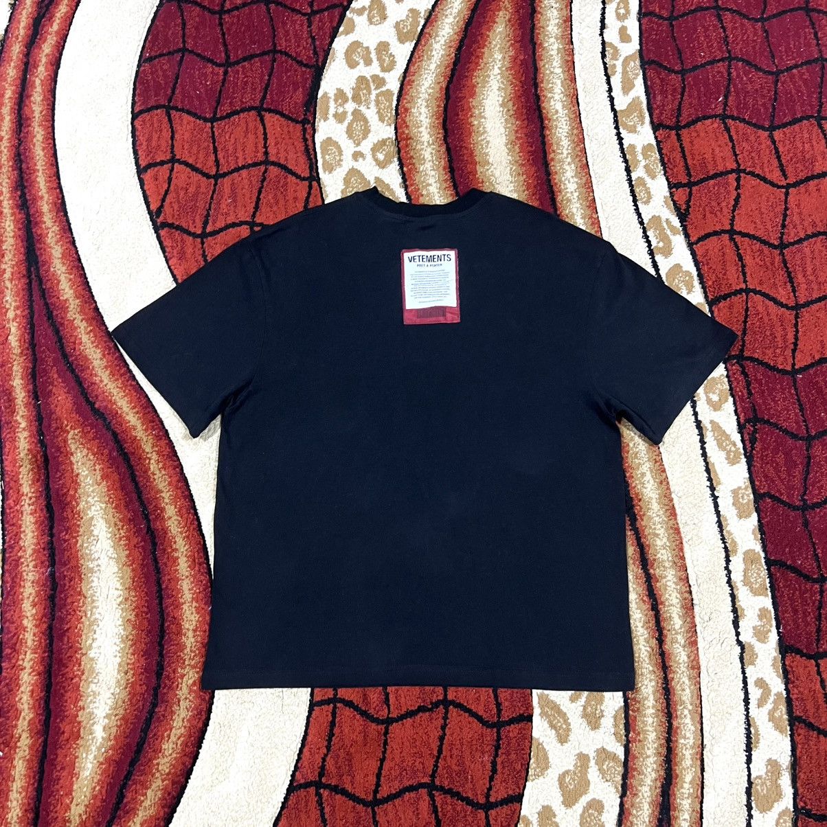 Vetements Vintage VETEMENS Luxury T Shirt Size US L / EU 52-54 / 3 - 3 Thumbnail