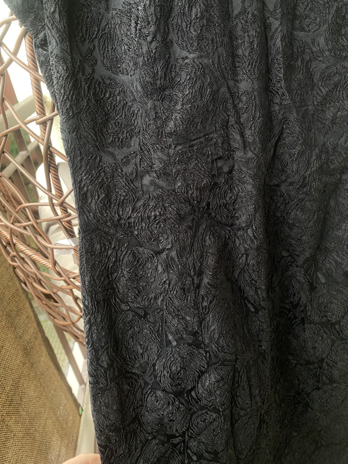 Celine Luxury vintage silk celine with rose motive dresses Size S / US 4 / IT 40 - 6 Thumbnail